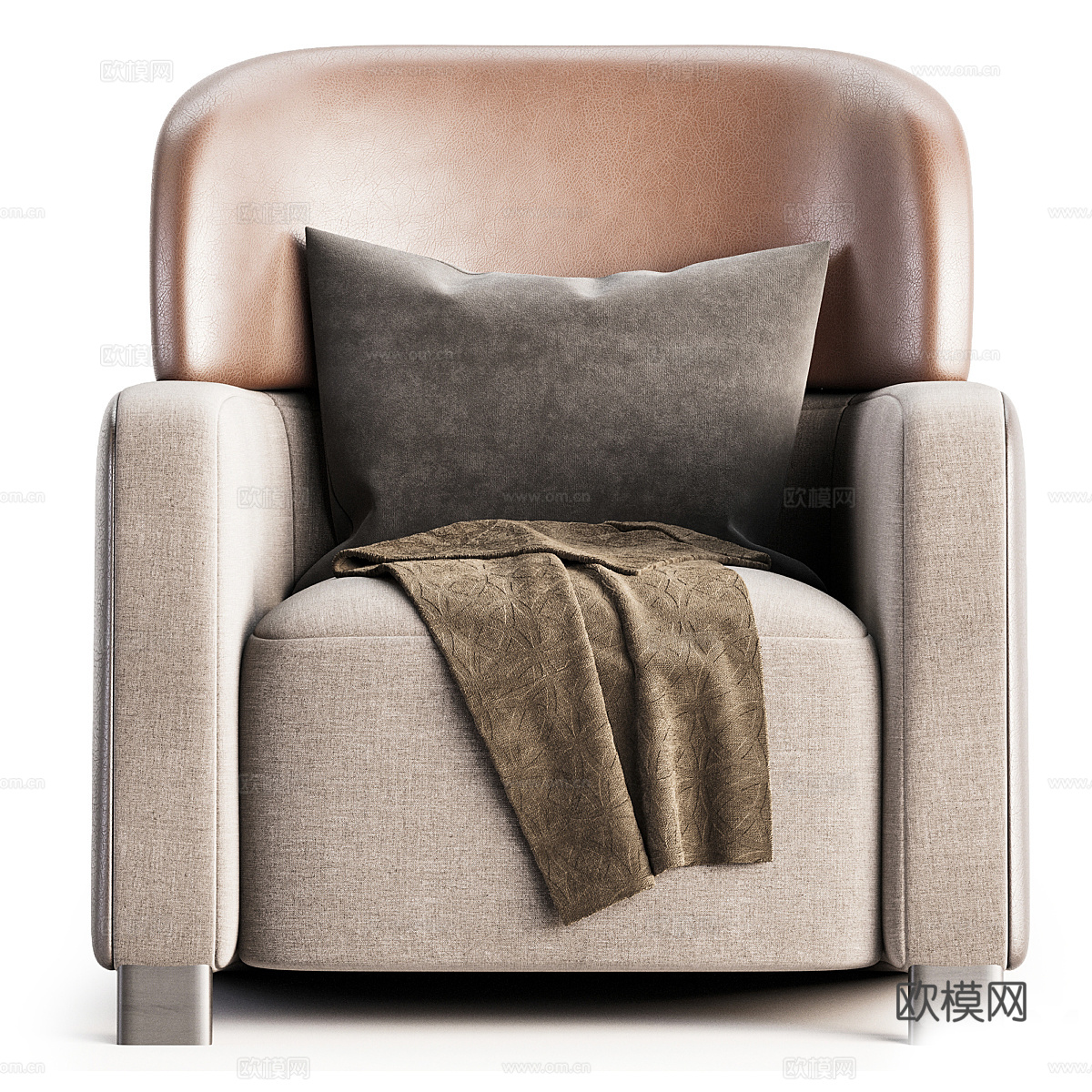 现代 Ghidini 休闲沙发3d模型下载（渲染图3）