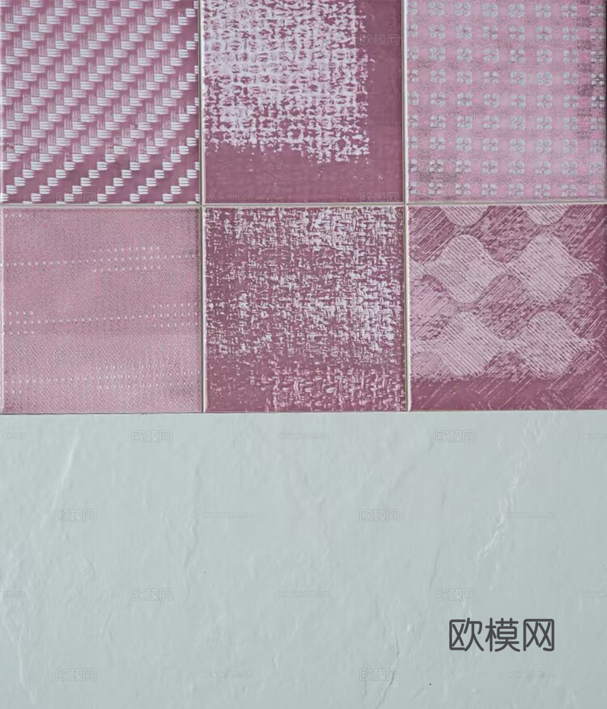 双拼色瓷砖