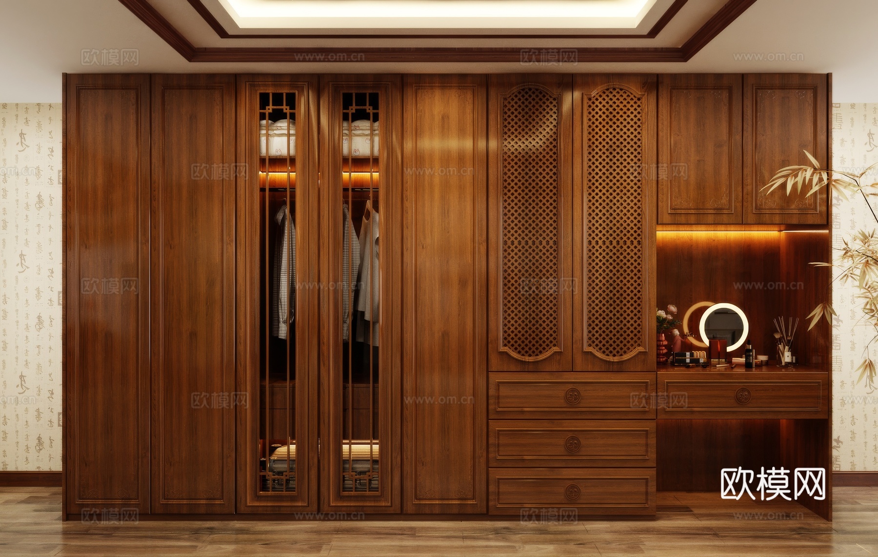 衣柜设计 衣柜效果图 衣柜 衣帽柜设计 衣帽柜3d模型下载