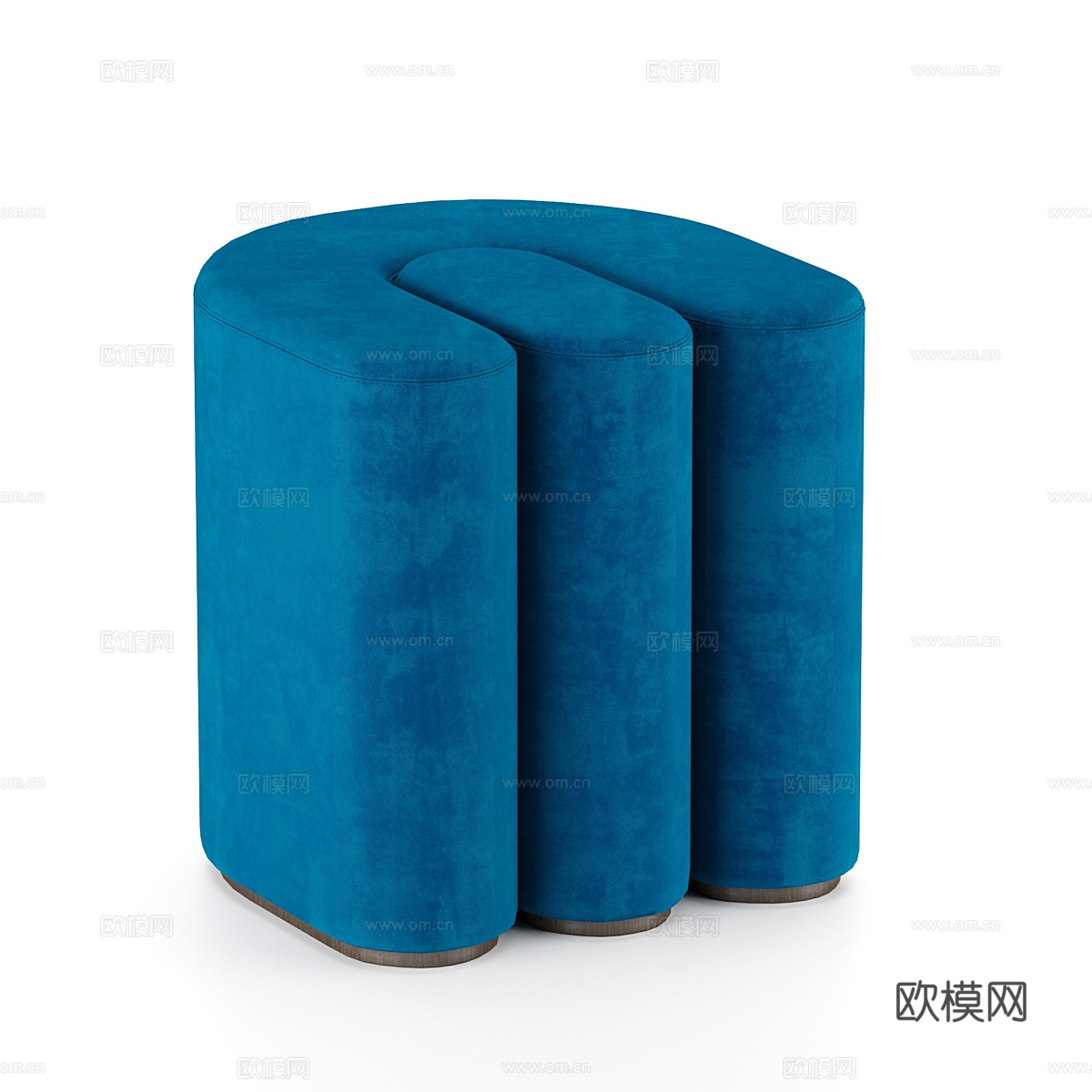现代轻奢 沙发凳3d模型