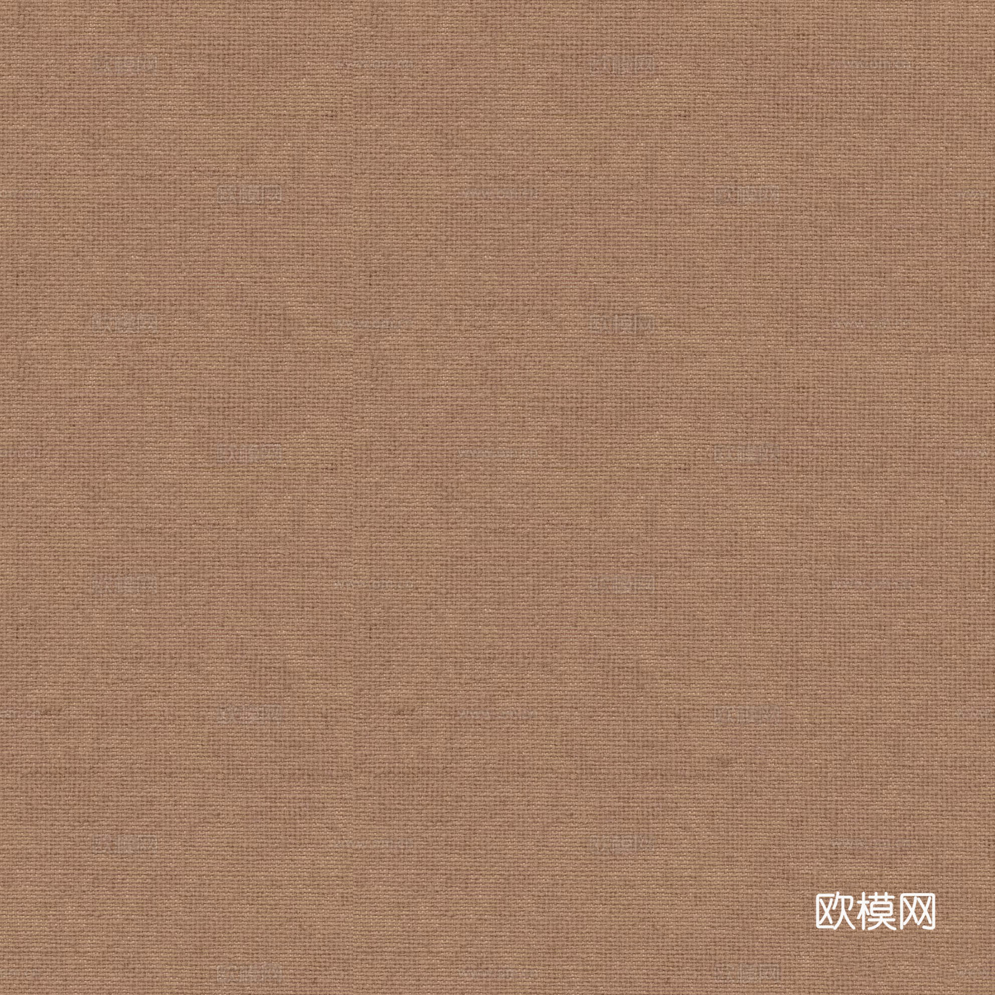 无缝红褐色麻布墙布
