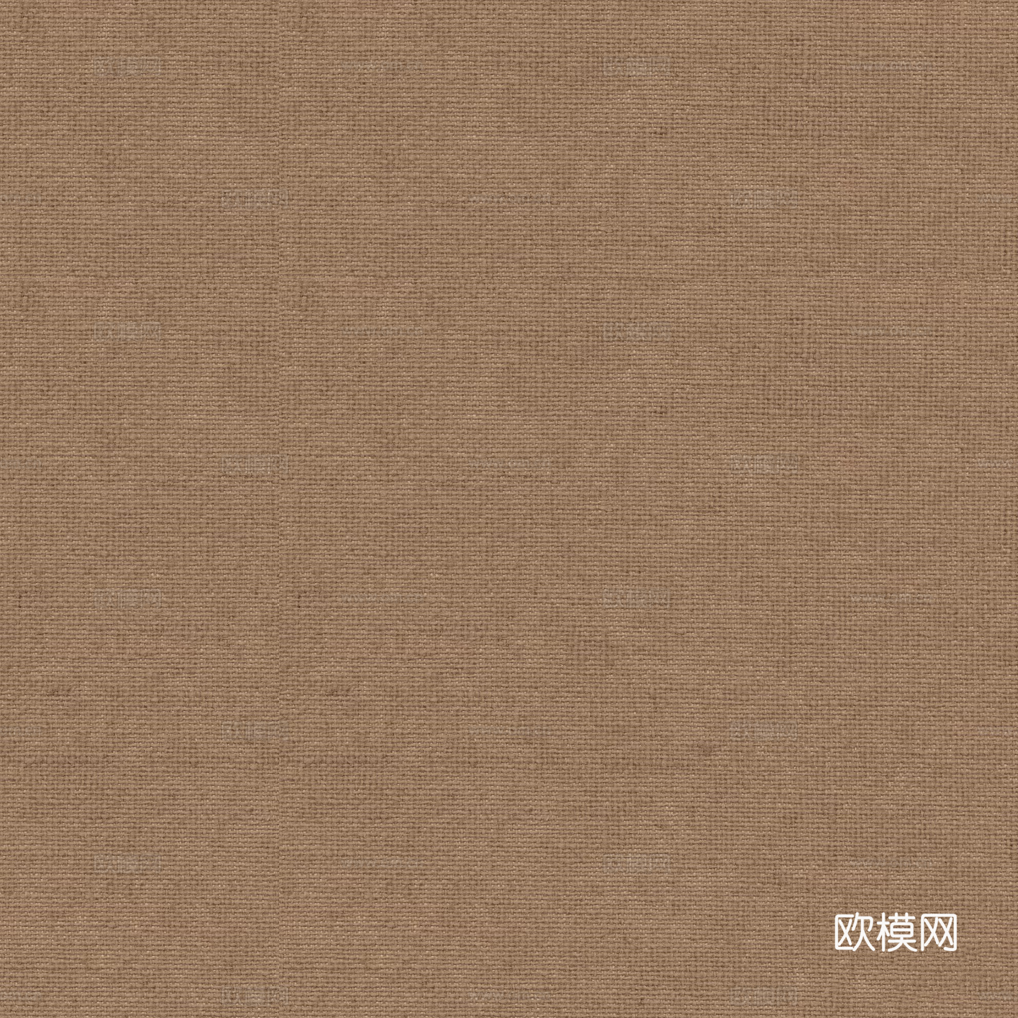 无缝暖褐色麻布墙布
