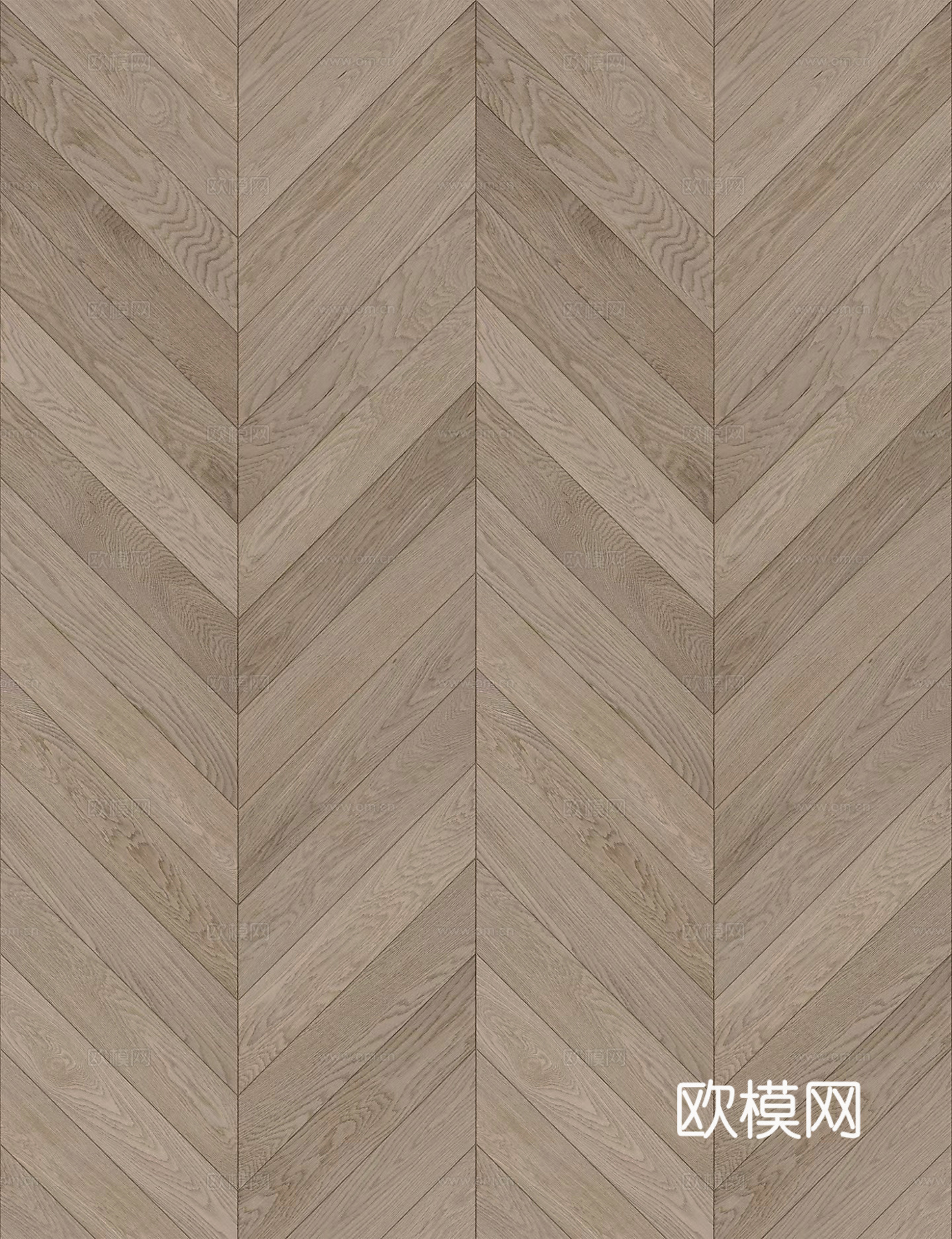 无缝灰色鱼骨拼木地板