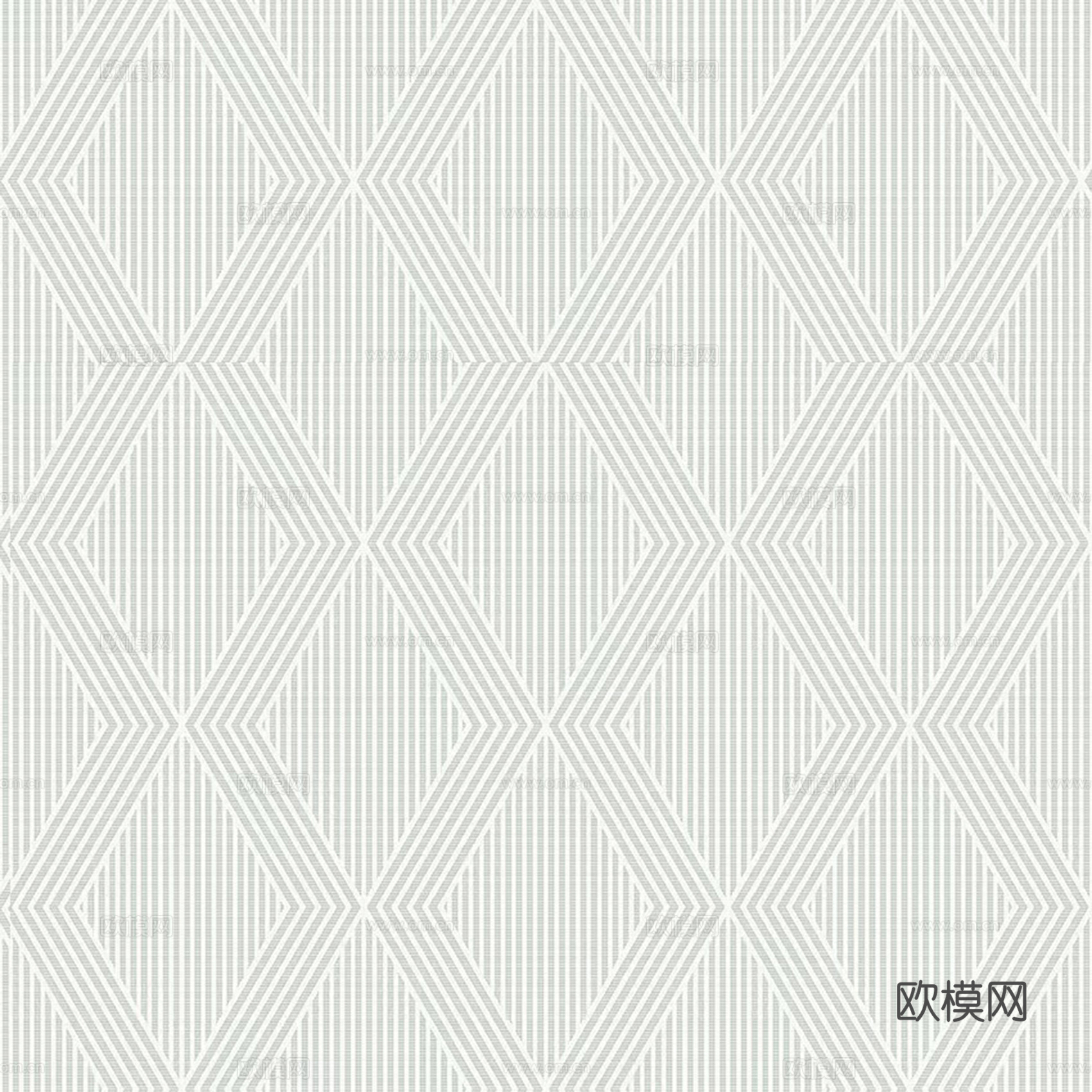 无缝灰白色几何线条墙纸