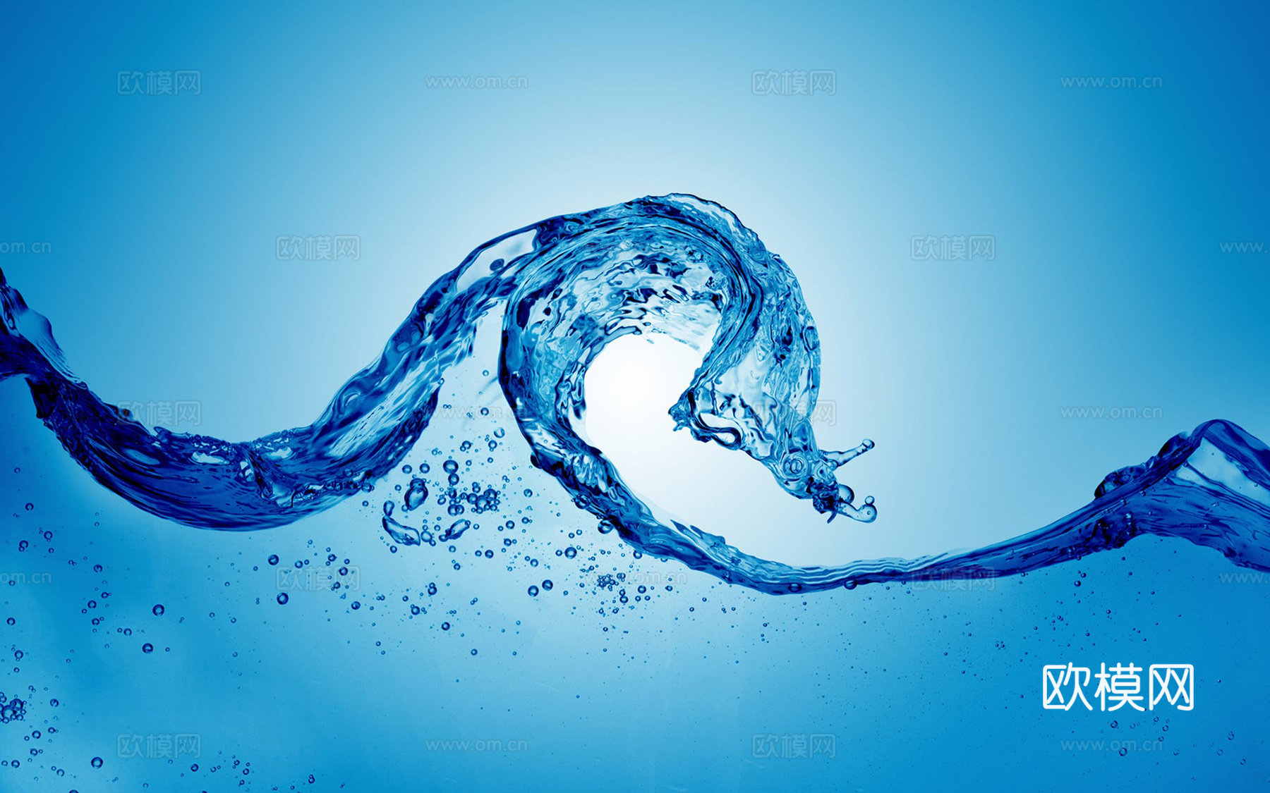 水波纹 水景