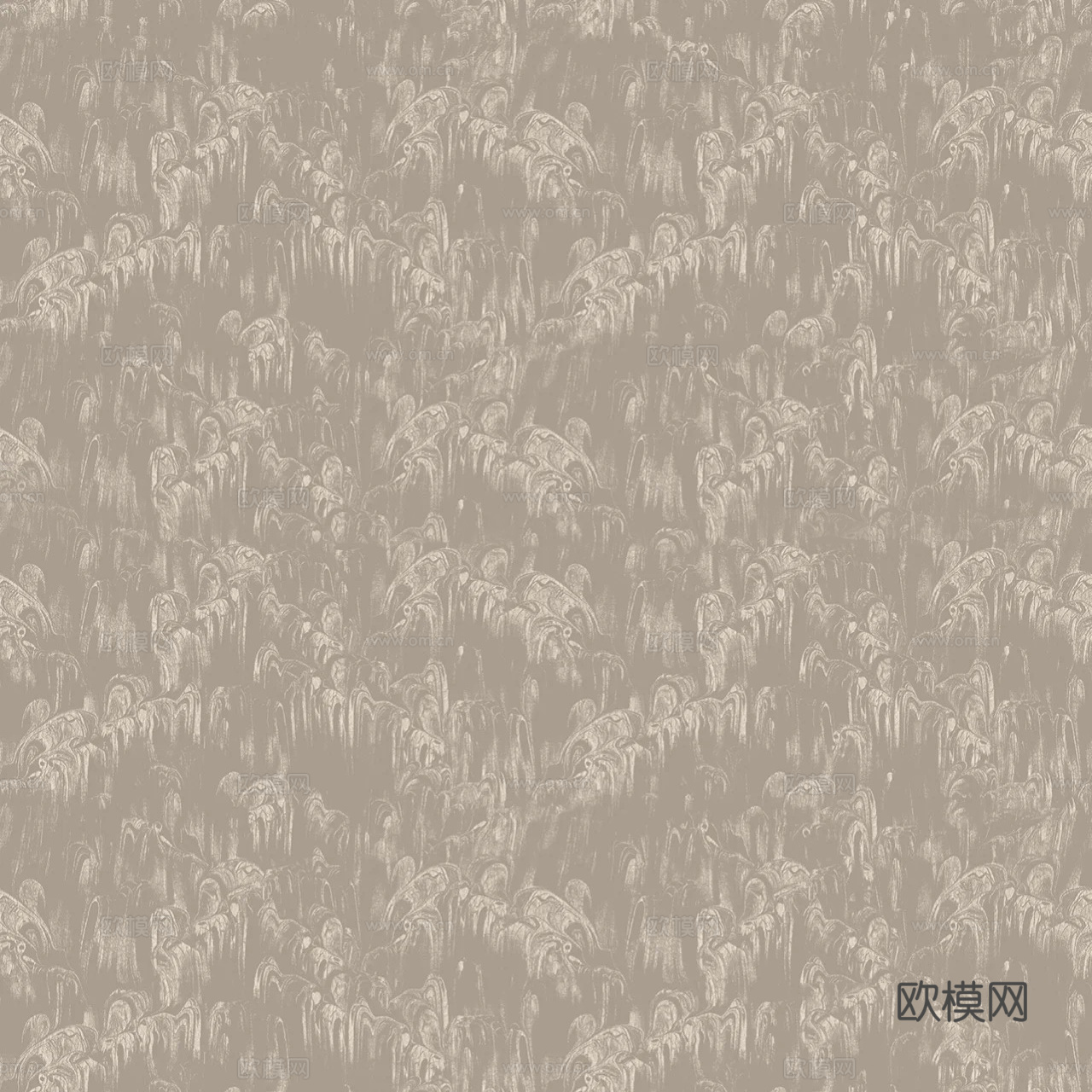 无缝暖灰色花纹墙纸