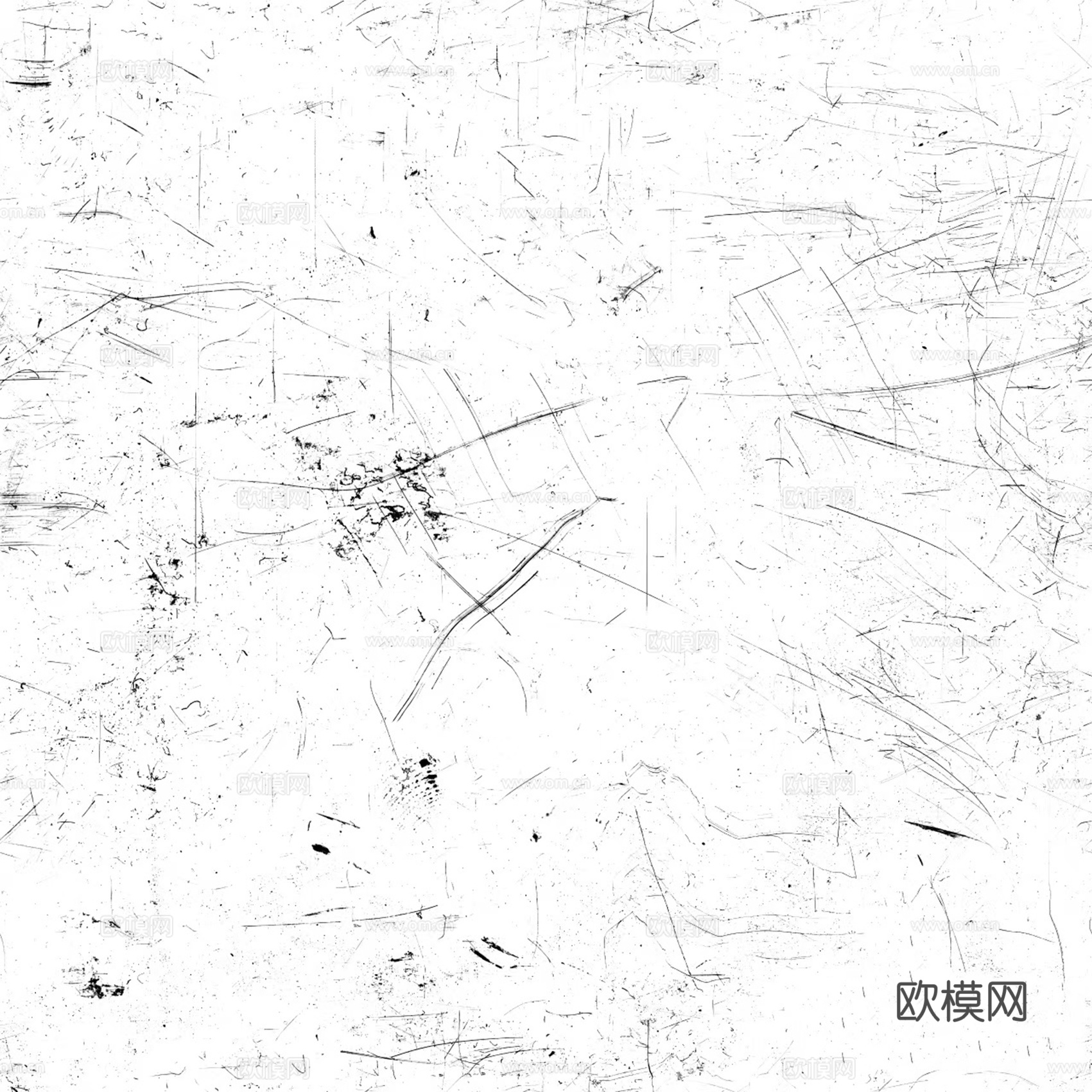 无缝黑白反射图