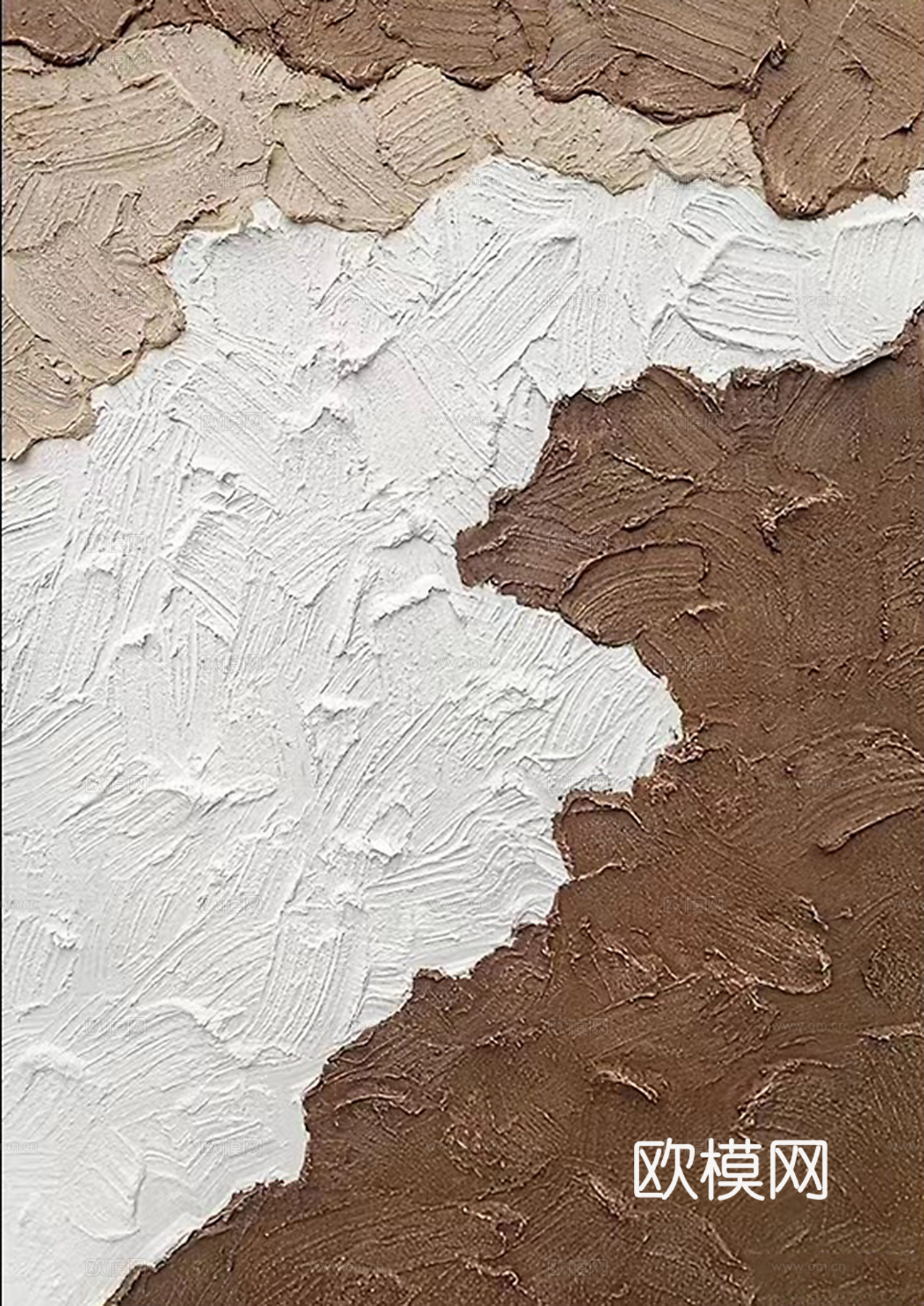 抽象艺术肌理装饰画