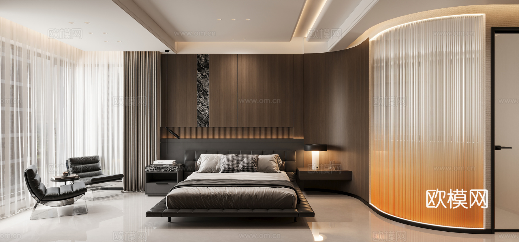 意式客餐厅3d模型下载（渲染图4）