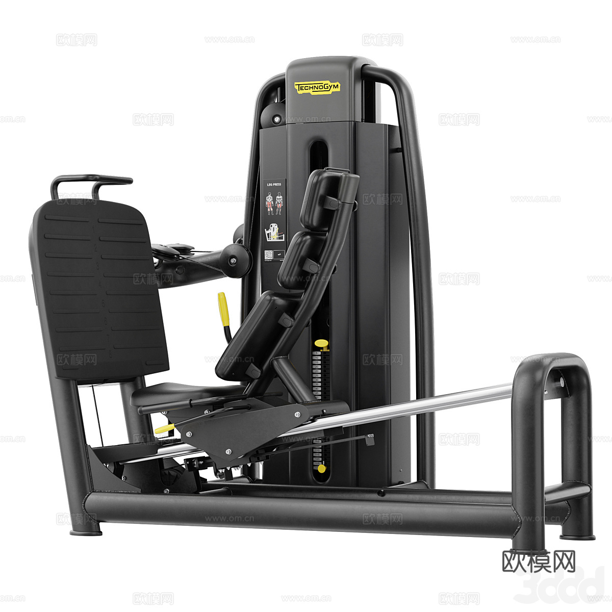 泰诺健 TechnoGym 健身器材3d模型