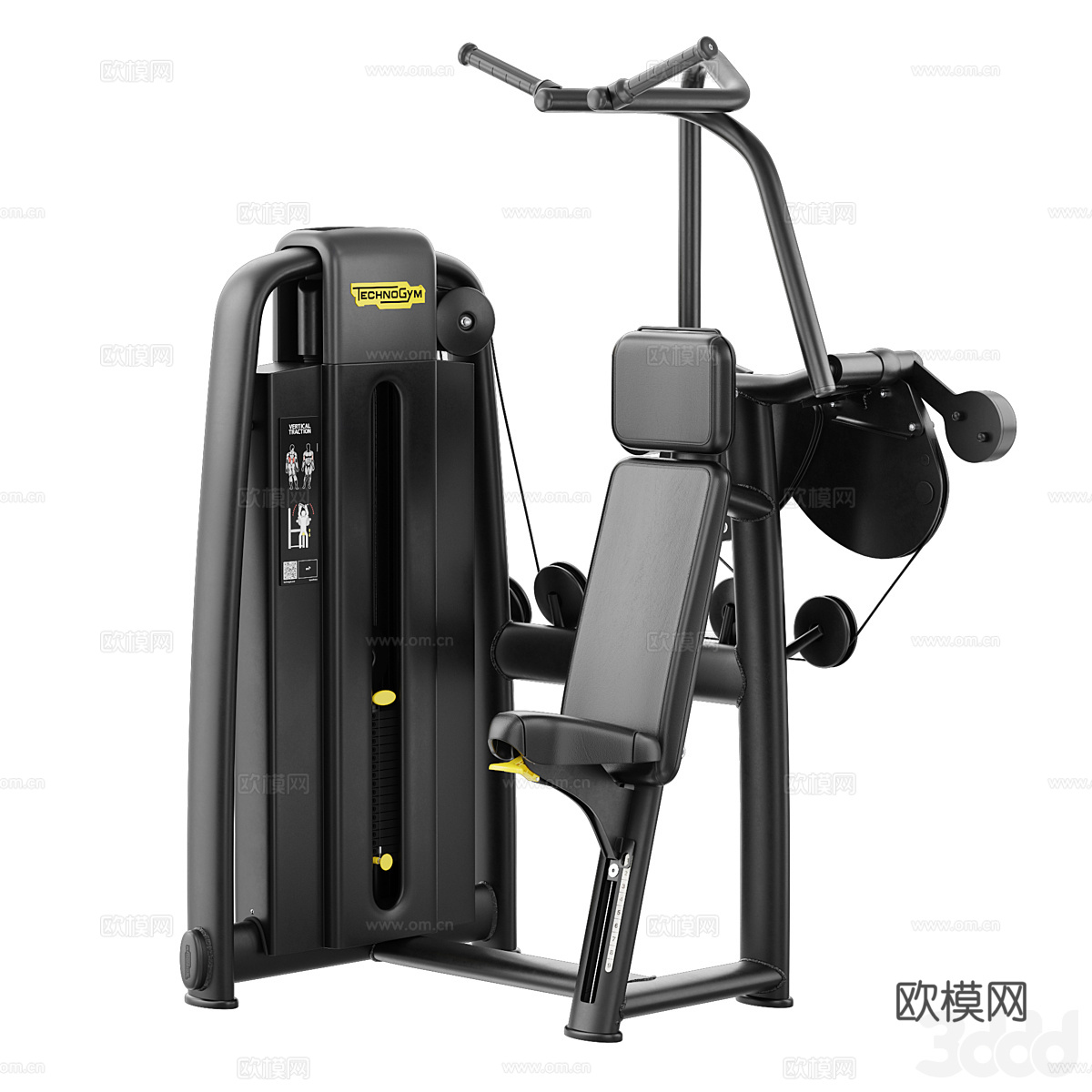 泰诺健 TechnoGym 健身器材3d模型