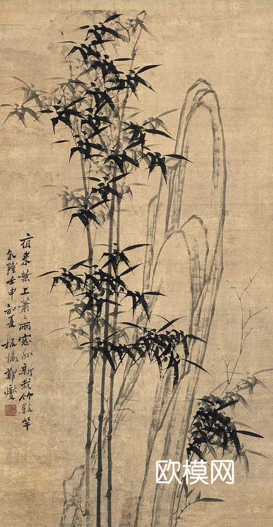 新中式挂画 抽象画 意境画 装饰画 挂画