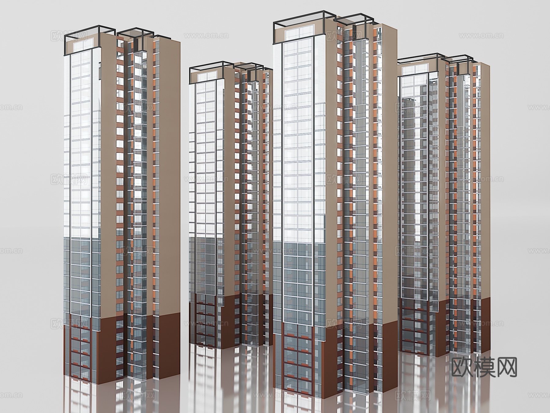 建筑外观3d模型