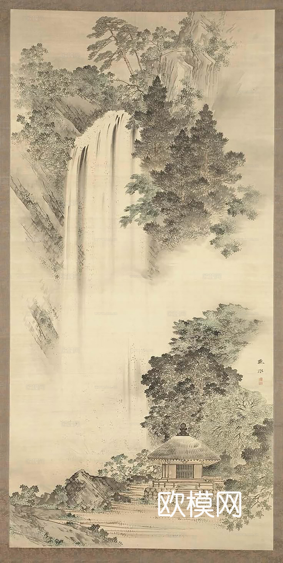 新中式挂画 抽象画 意境画 装饰画 挂画