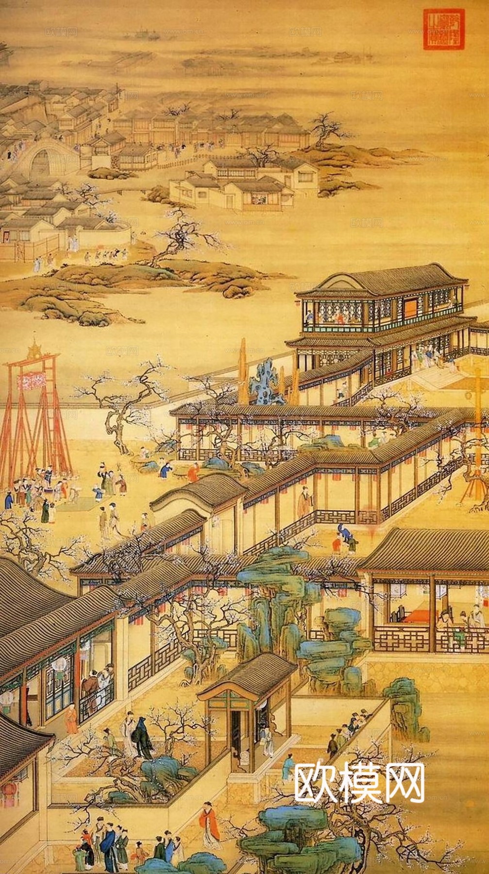 新中式挂画 抽象画 意境画 装饰画 挂画