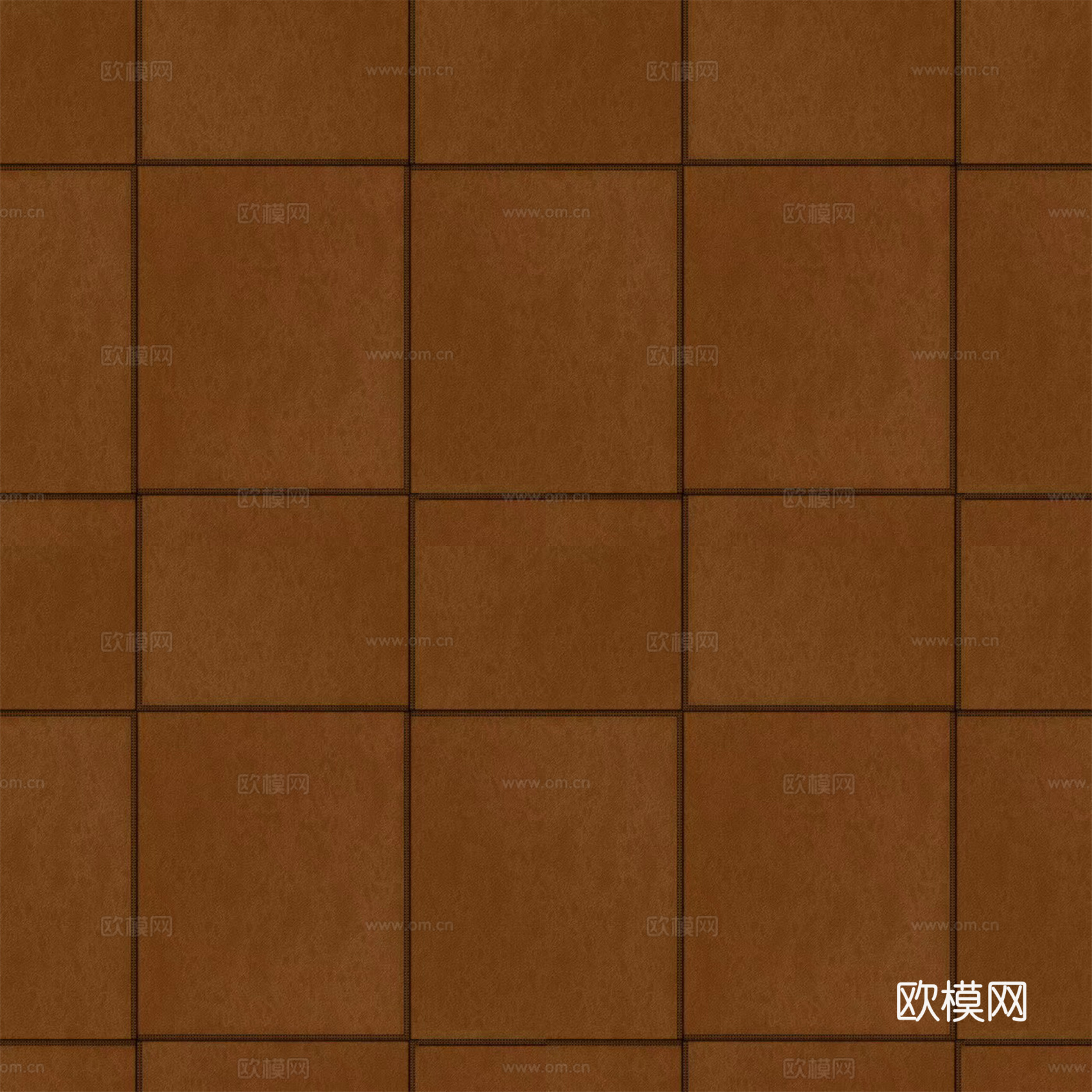 无缝意式轻奢皮纹格子壁纸