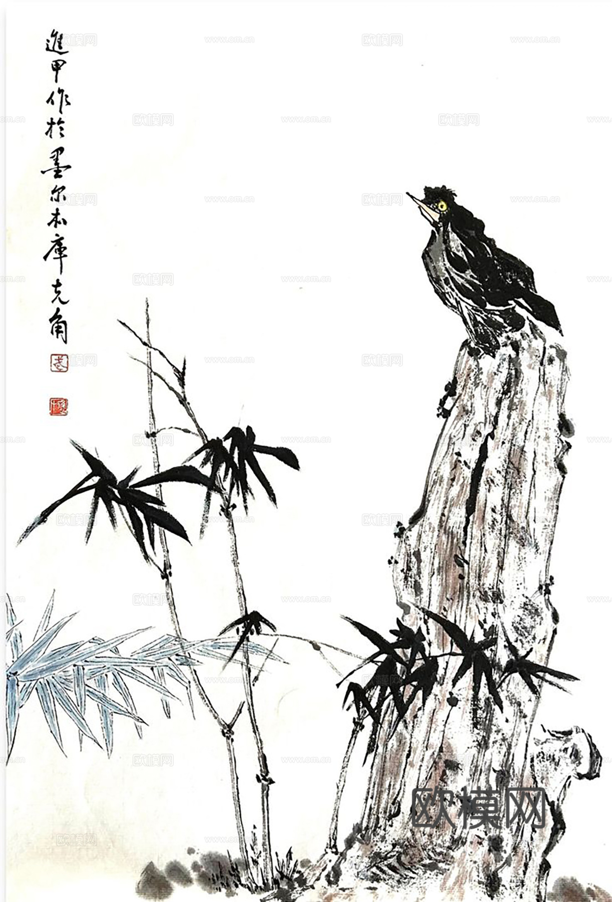 新中式挂画 抽象画 意境画 装饰画 挂画