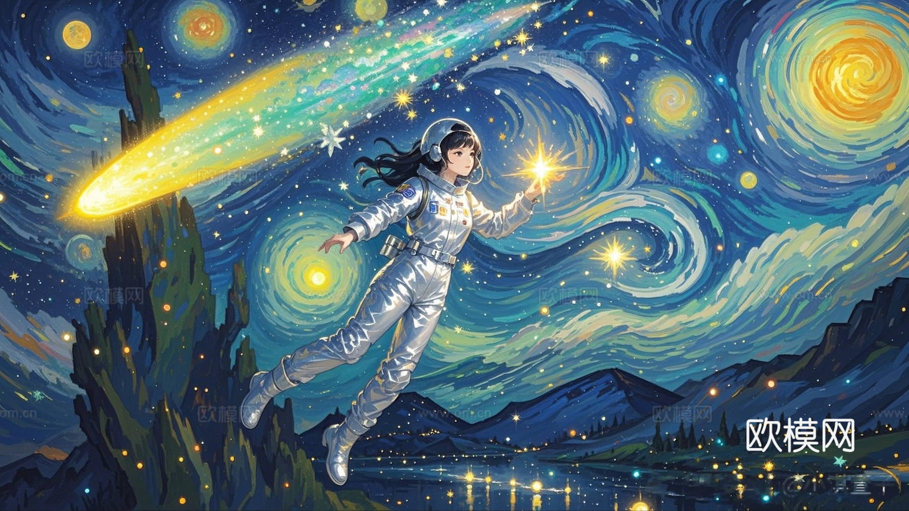 油画