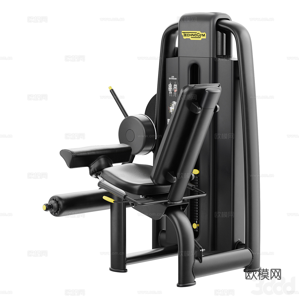 泰诺健 TechnoGym 健身器材3d模型