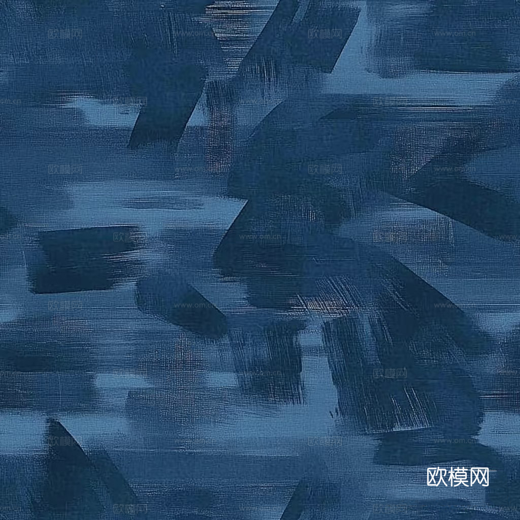 无缝轻奢蓝色纹理办公地毯