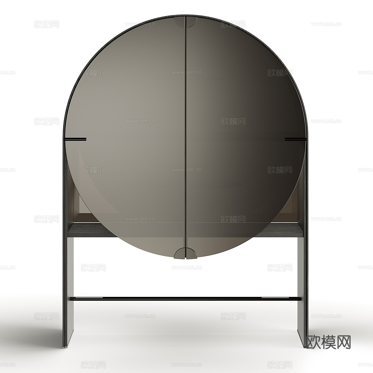 意式极简Gallotti Radice Credence边柜3d模型