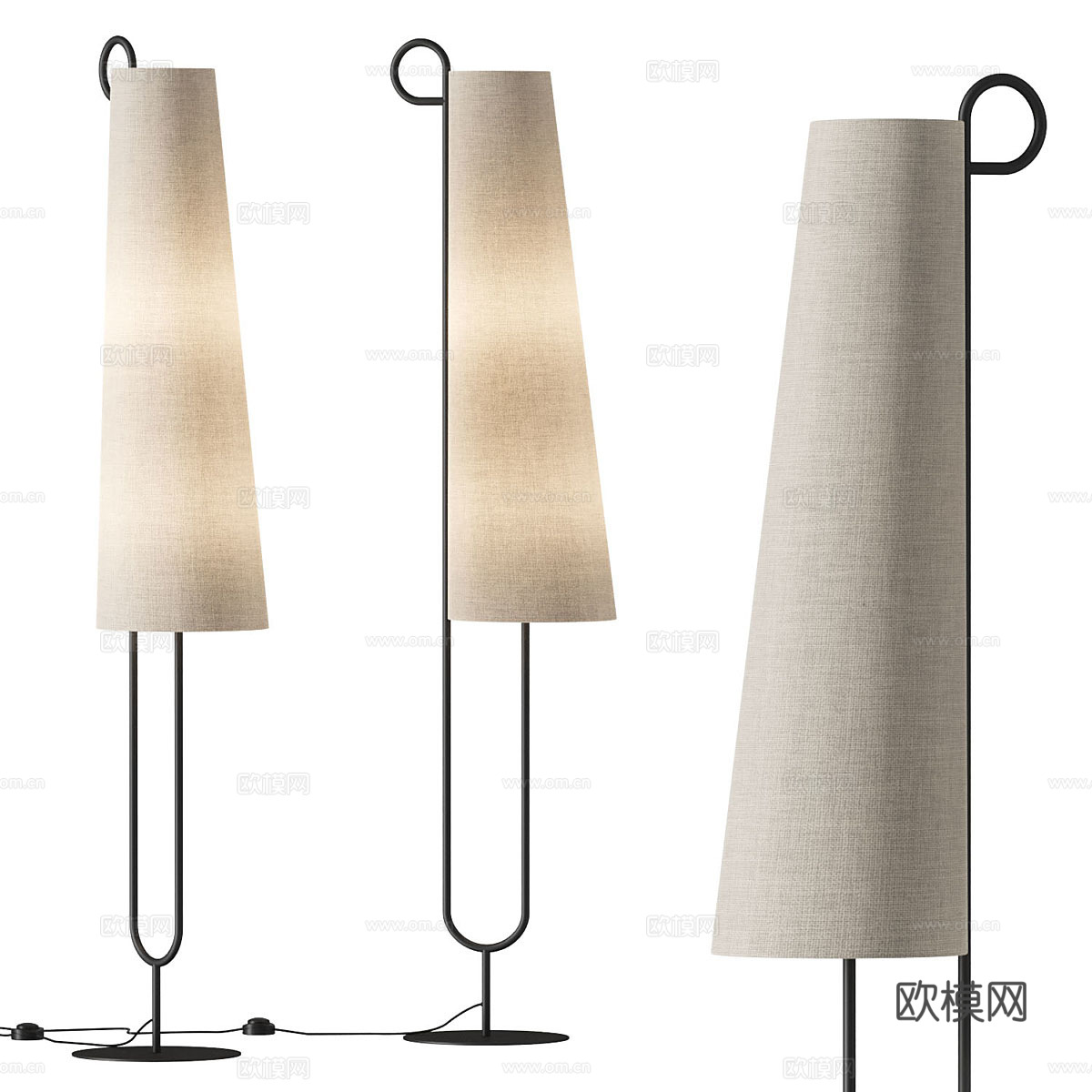 Ferm Living Ancora 落地灯3d模型