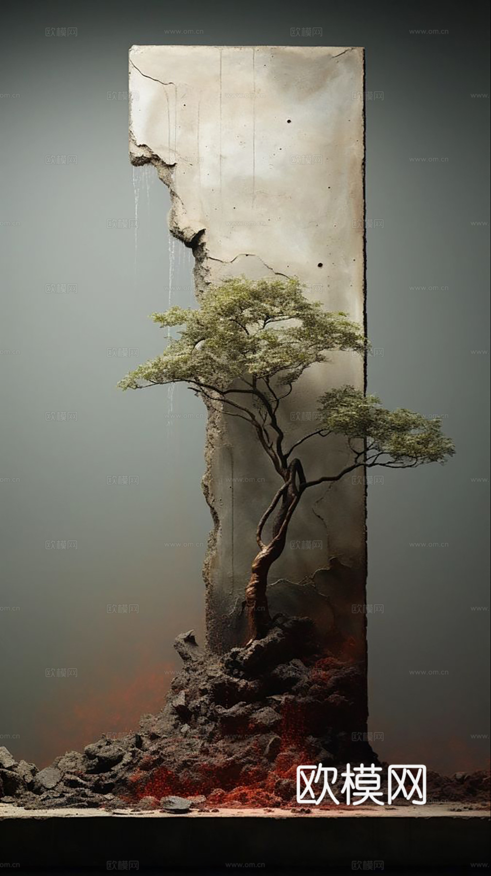 侘寂风挂画 现代简约画 意境画 抽象画