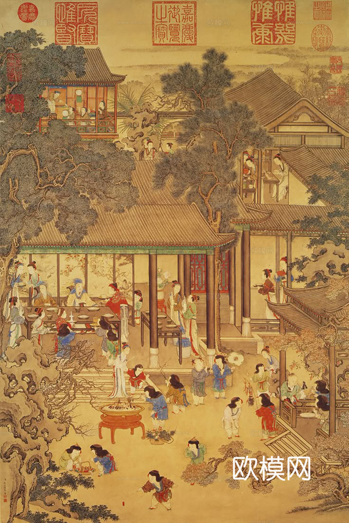 新中式挂画 抽象画 意境画 装饰画 挂画