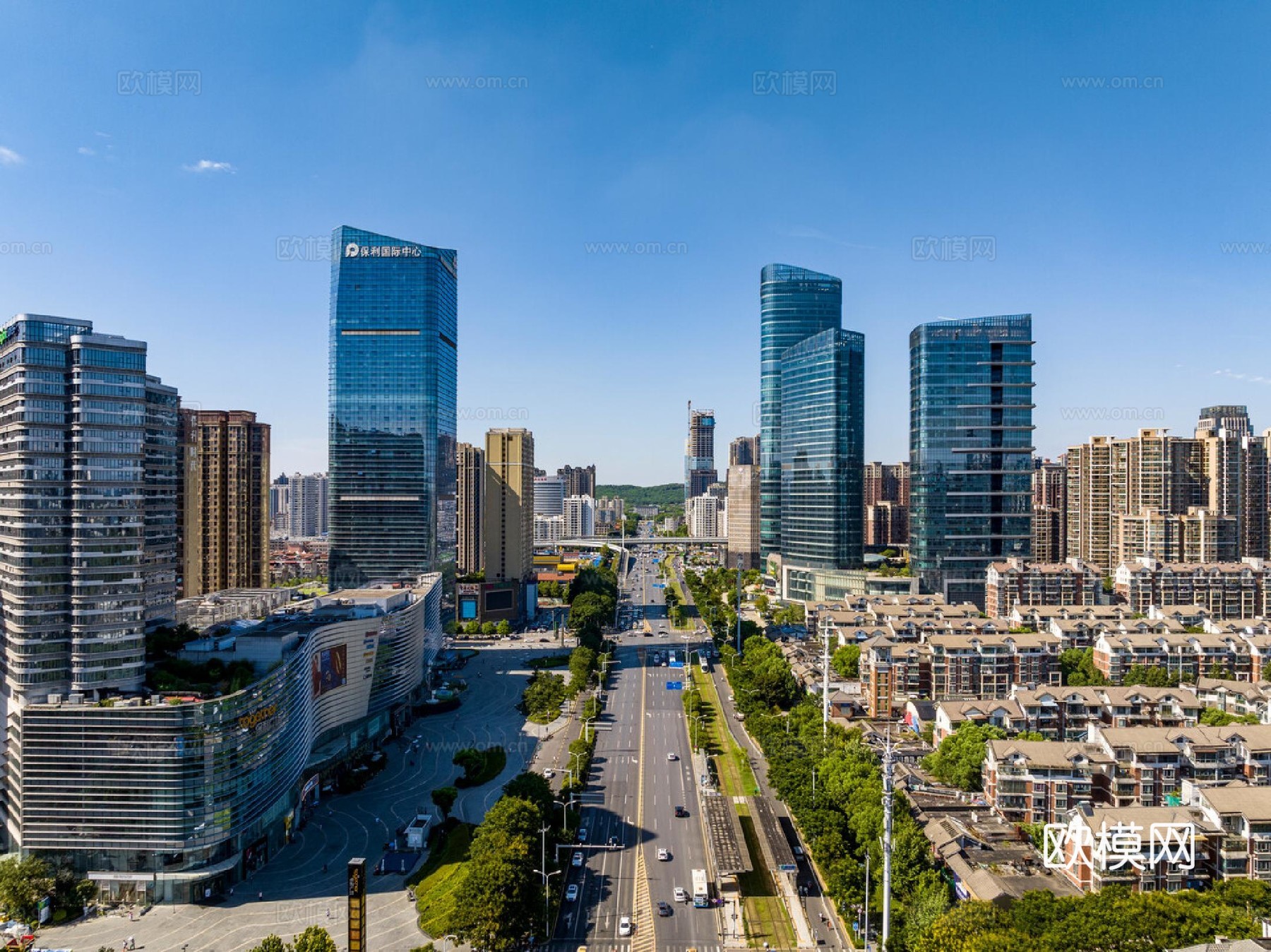 白天城市外景下载