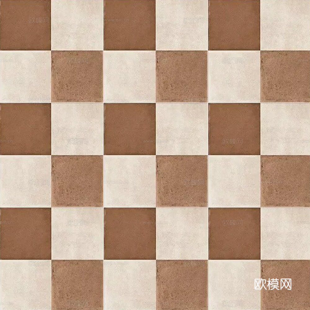 咖色复古风瓷砖