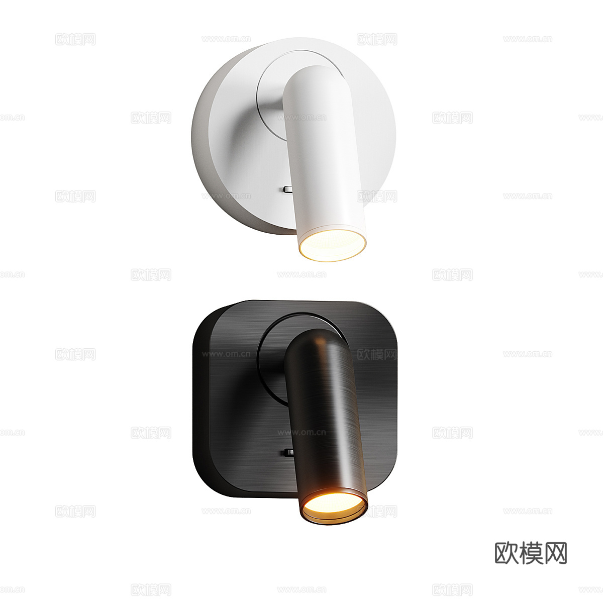 现代轻奢极简 Maytoni Mirax 壁灯3d模型