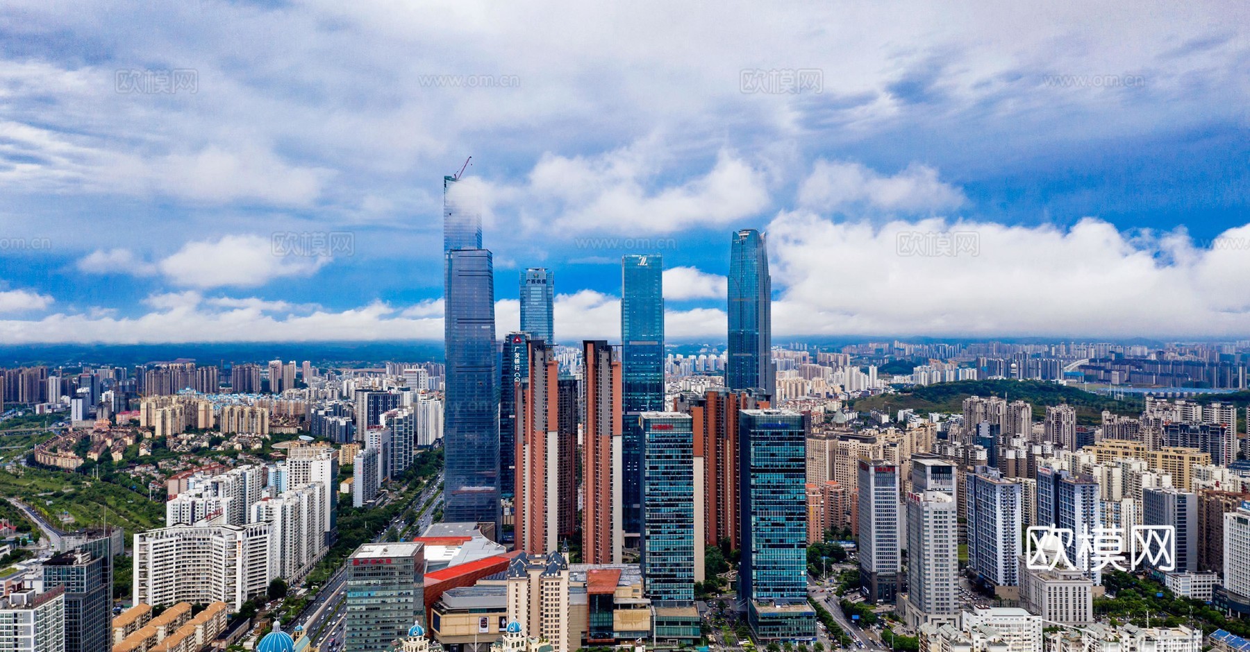 白天城市外景下载