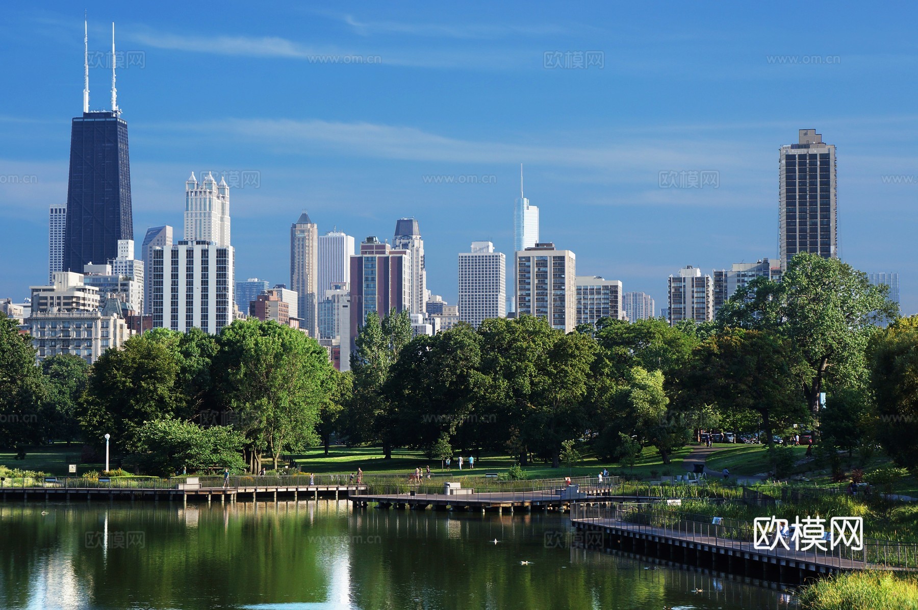 白天城市外景