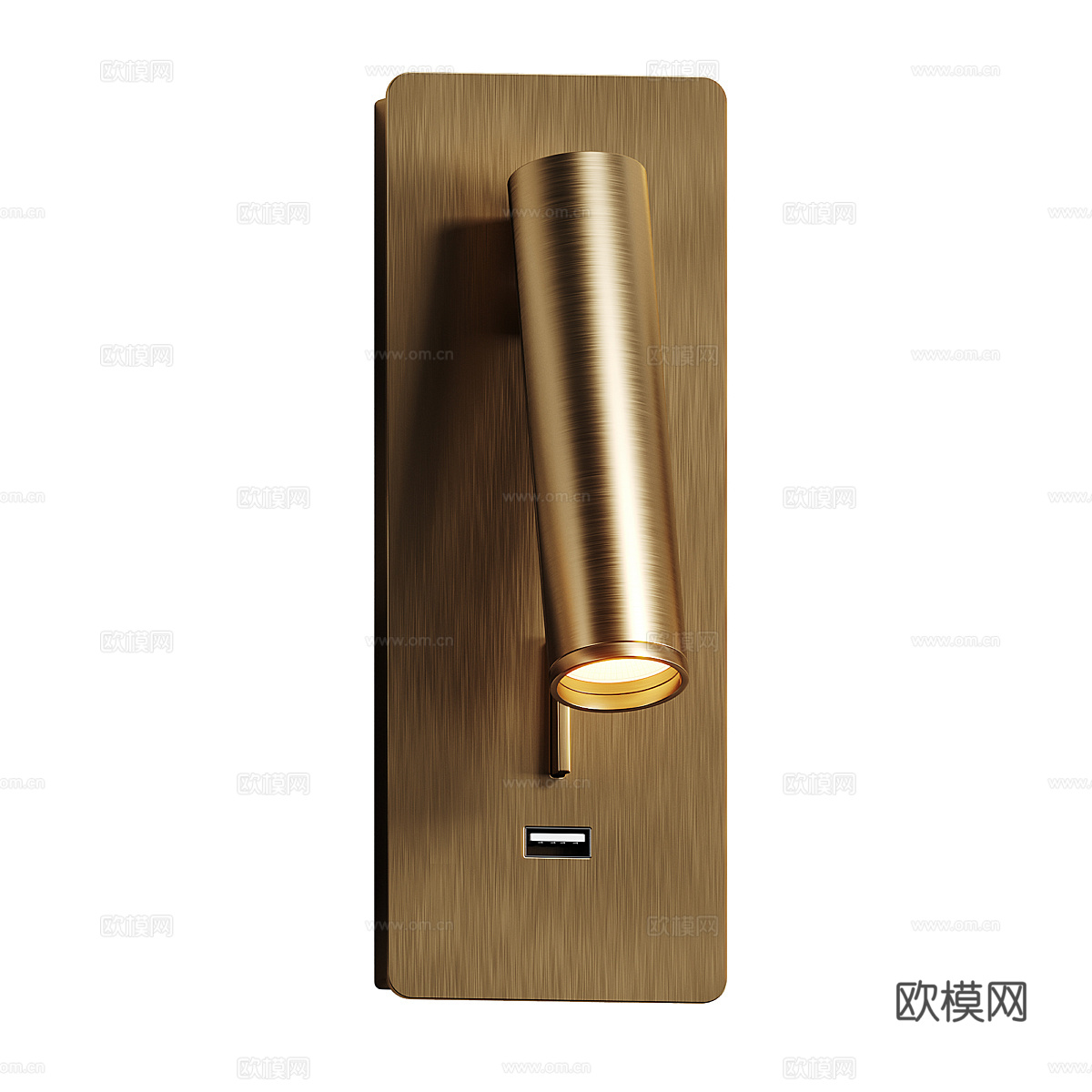 现代轻奢极简 Maytoni Mirax 壁灯3d模型