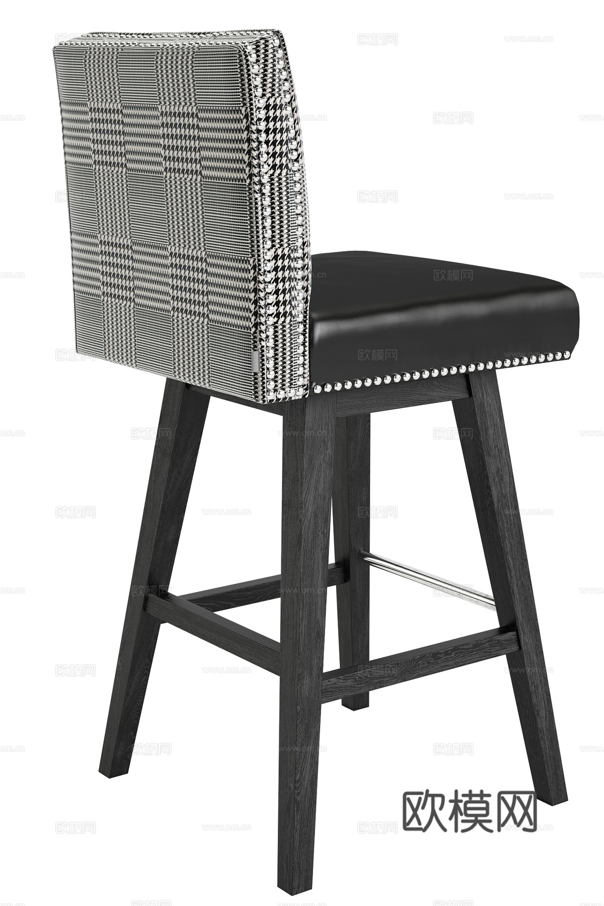 简约吧椅 艺术吧椅 布艺吧椅 木吧椅 休闲吧椅 吧台椅 吧凳su模型