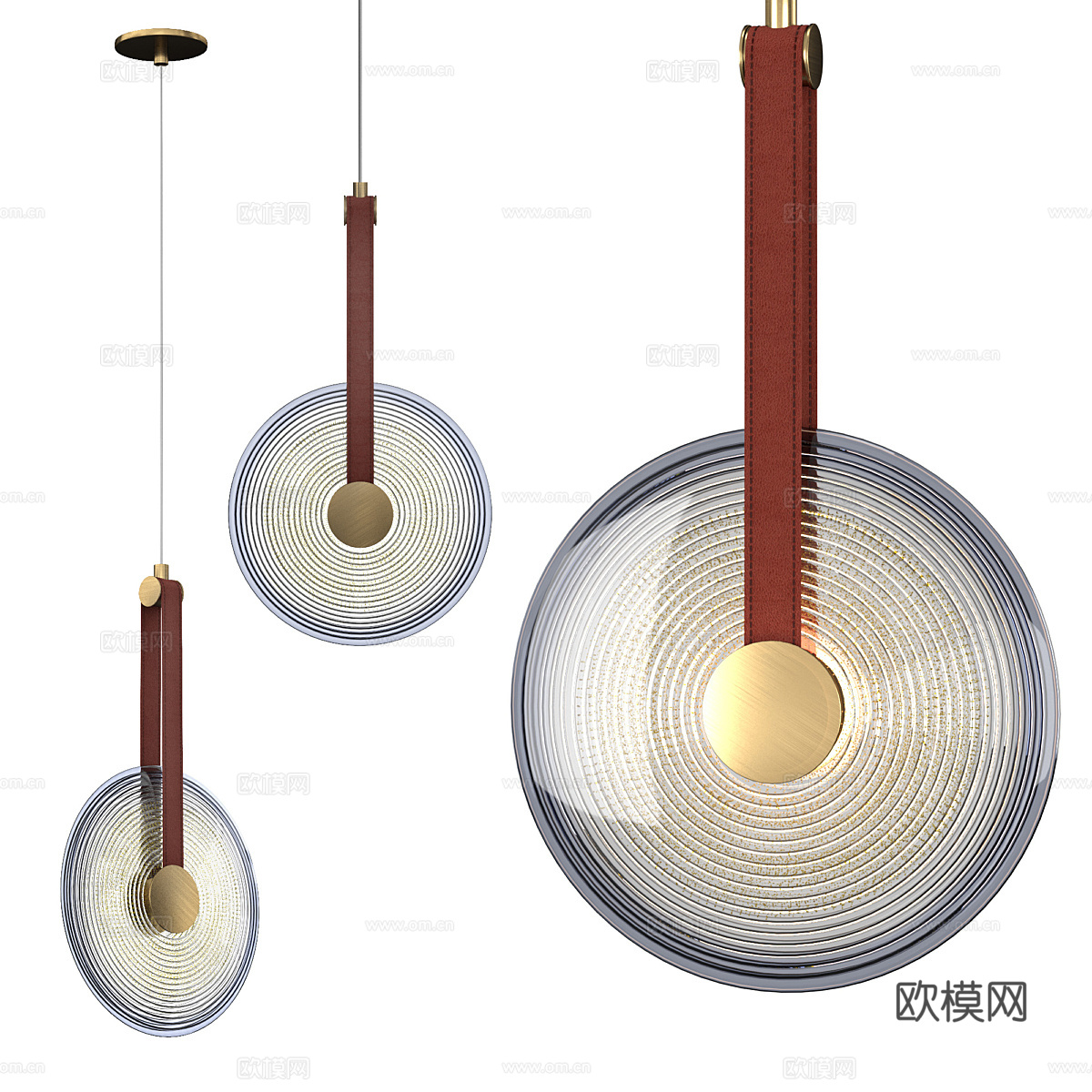 现代吊灯 玻璃吊灯 床头吊灯 小吊灯 吧台吊灯 餐厅吊灯3d模型