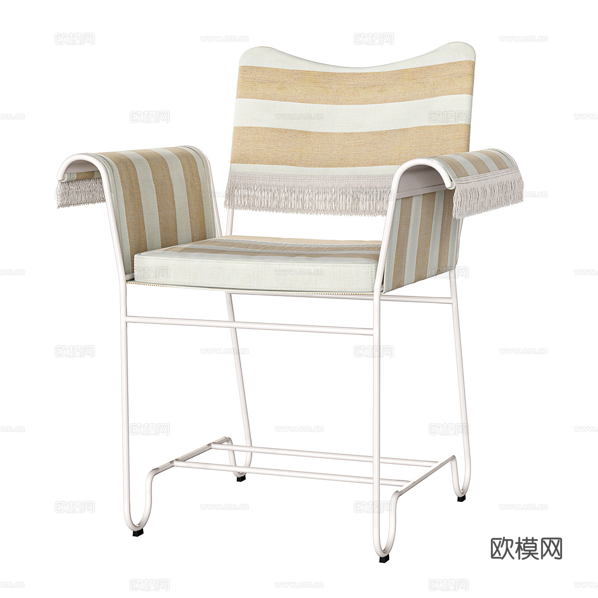 简约餐椅 简约单椅 简约休闲椅 简约书椅 布艺书椅 布艺休闲su模型