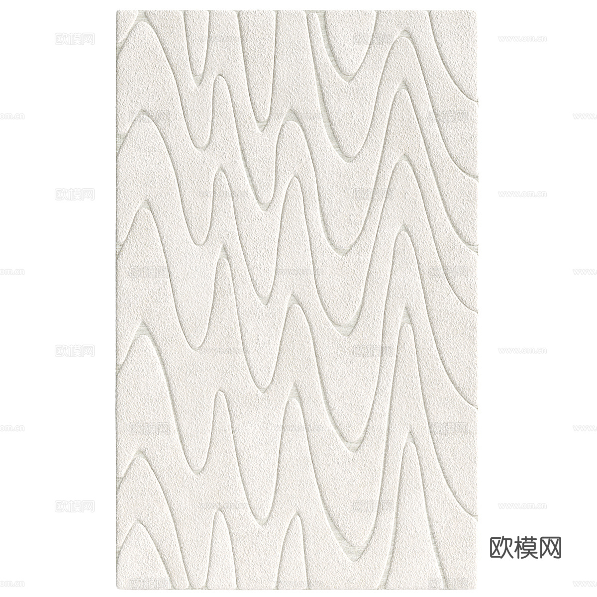 现代 Impala 编织地毯3d模型