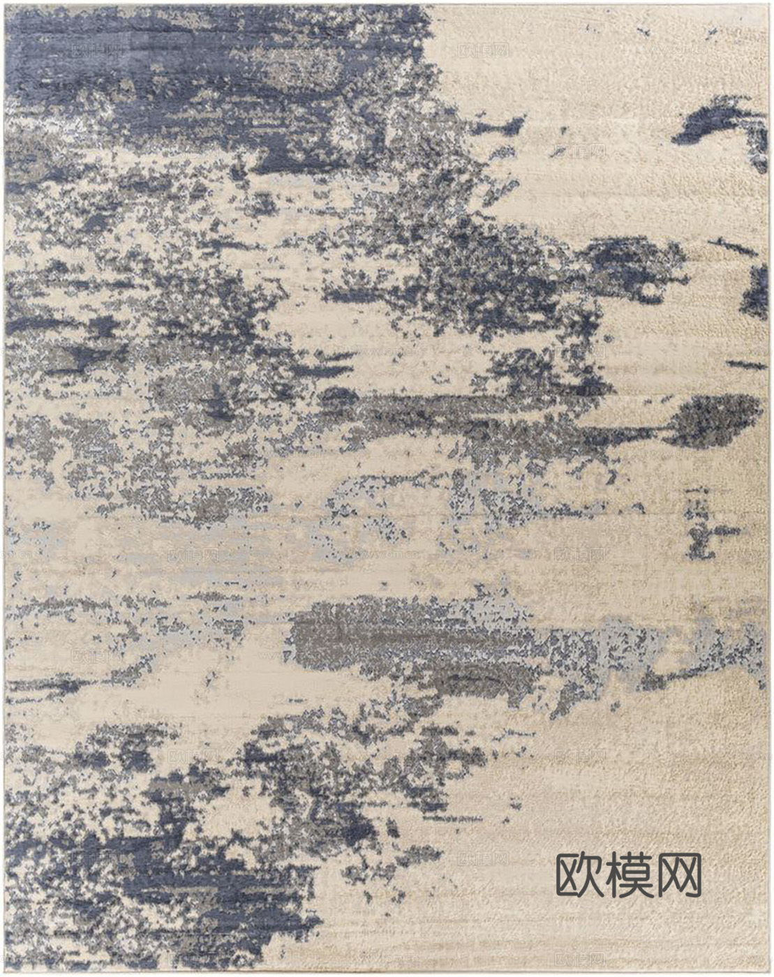 现代抽象地毯 绒毛地毯 高清无缝地毯 中式地毯
