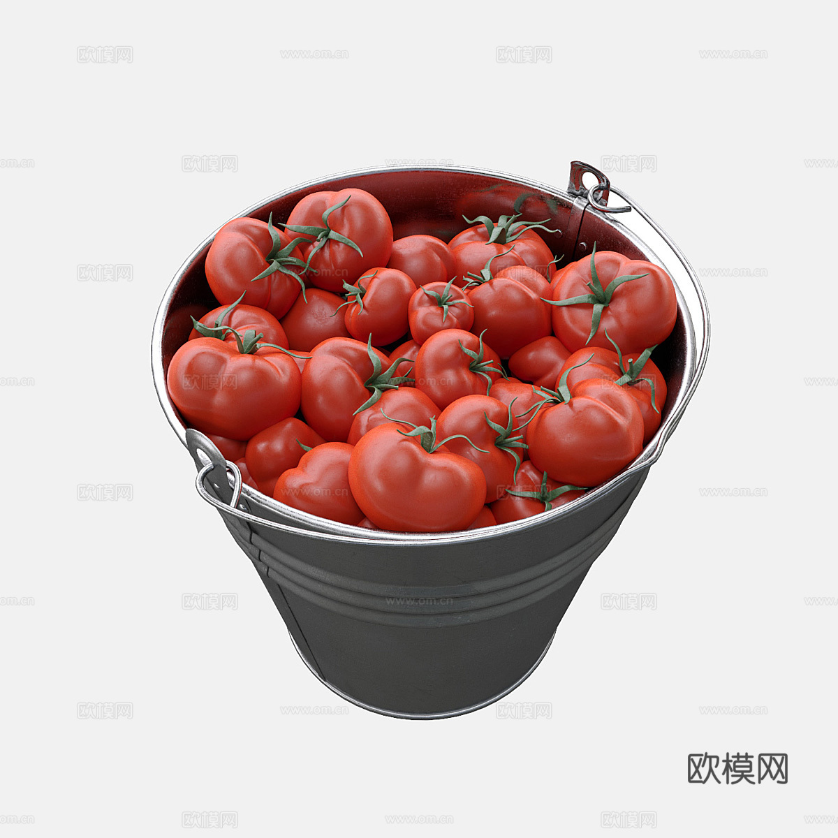 西红柿 番茄 蔬菜3d模型