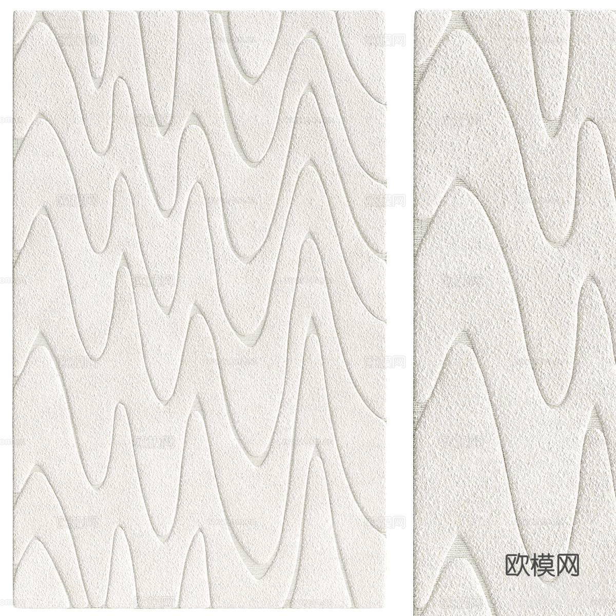 现代 Impala 编织地毯3d模型