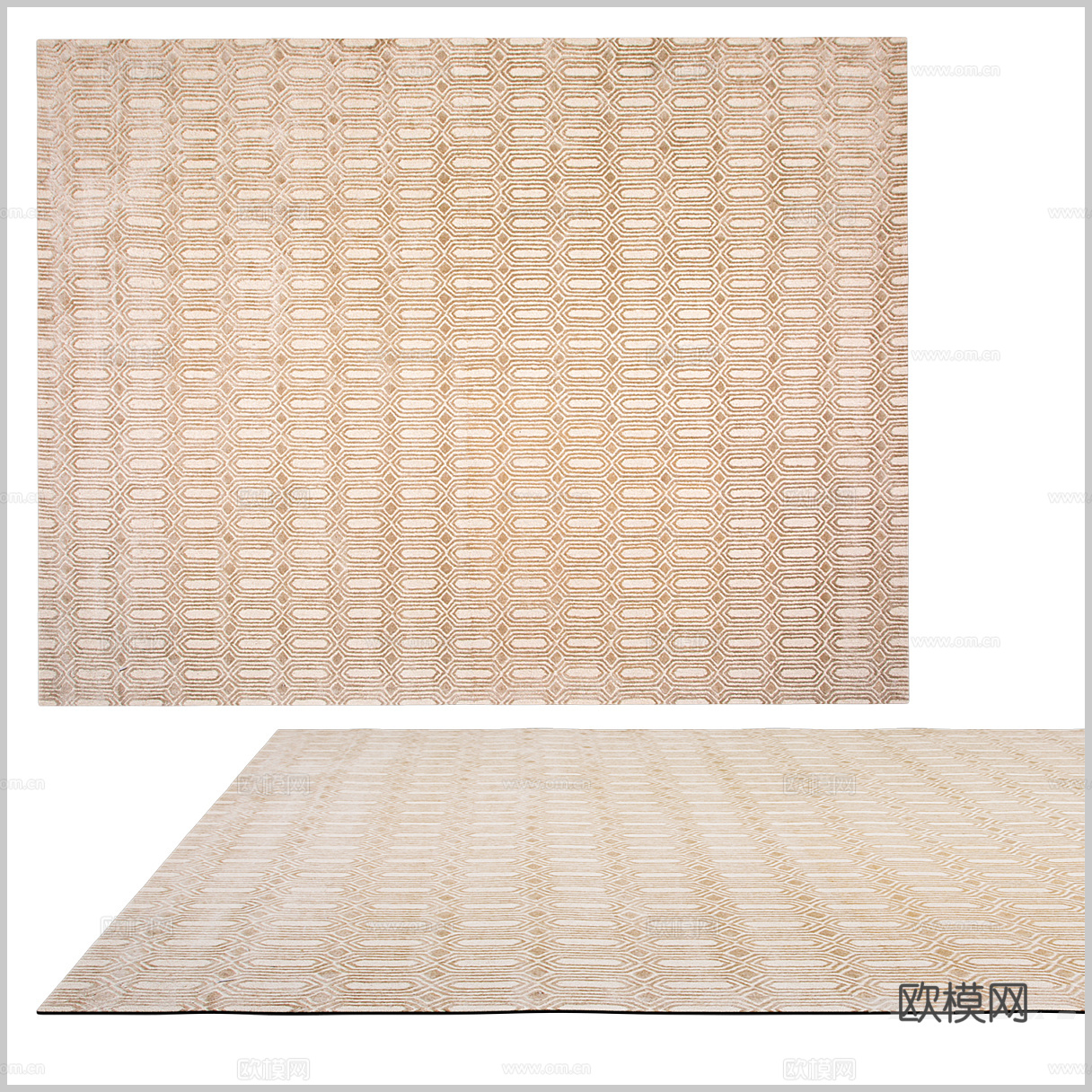 美式地毯 欧式地毯 古典地毯 民宿地毯 东南亚地毯 复古地毯su模型