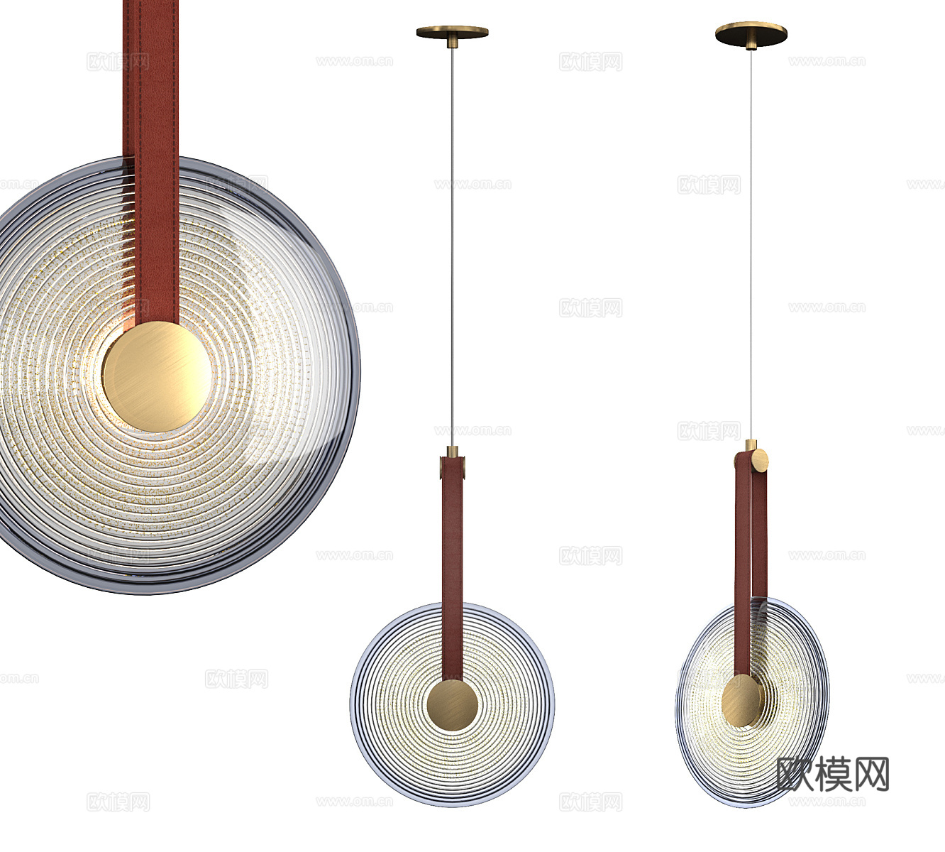 中古吊灯 玻璃吊灯 床头吊灯 餐厅吊灯 吧台吊灯 艺术吊灯su模型