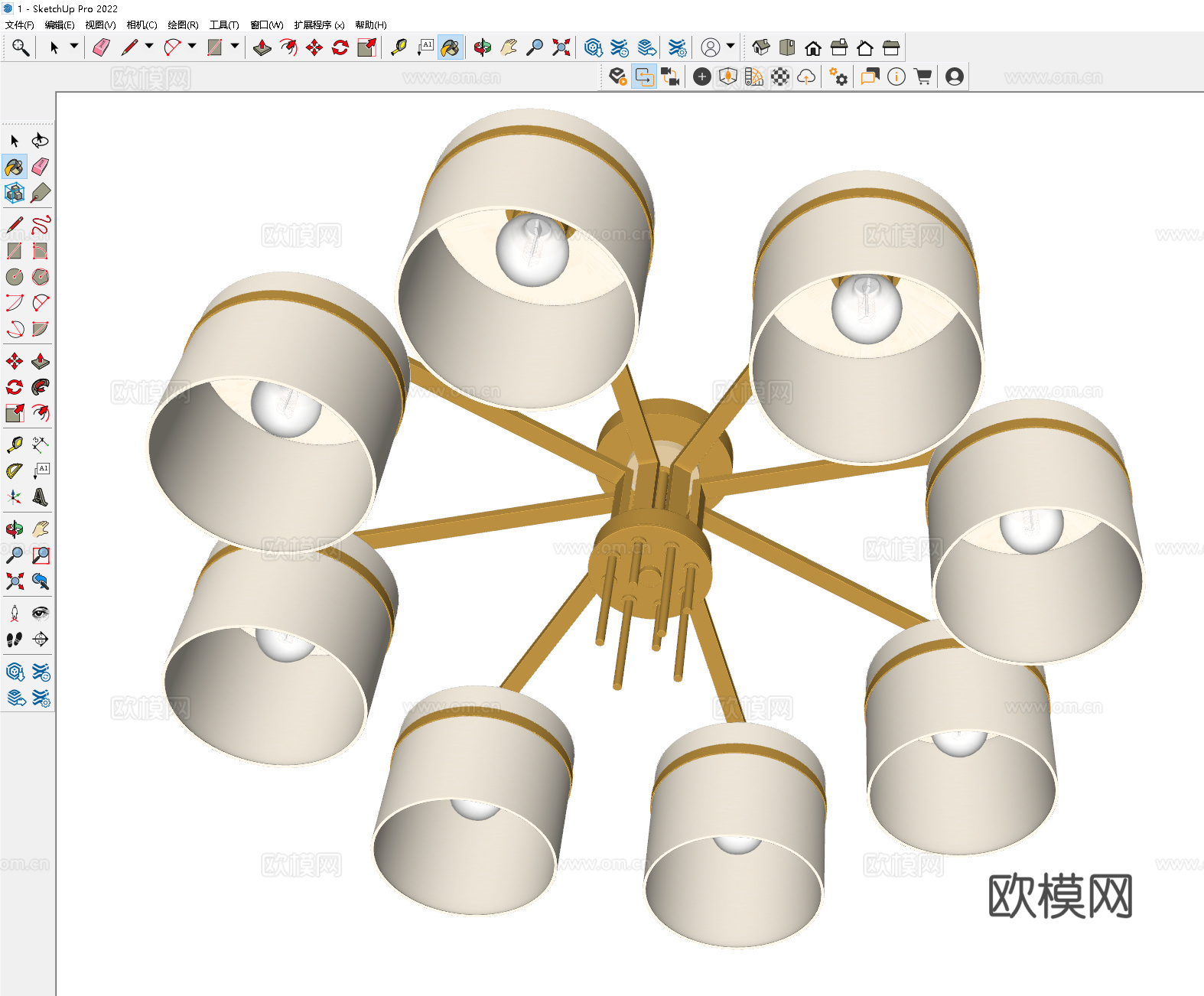 美式吊灯 艺术吊灯 餐厅吊灯 酒店吊灯 欧式吊灯 古典吊灯su模型