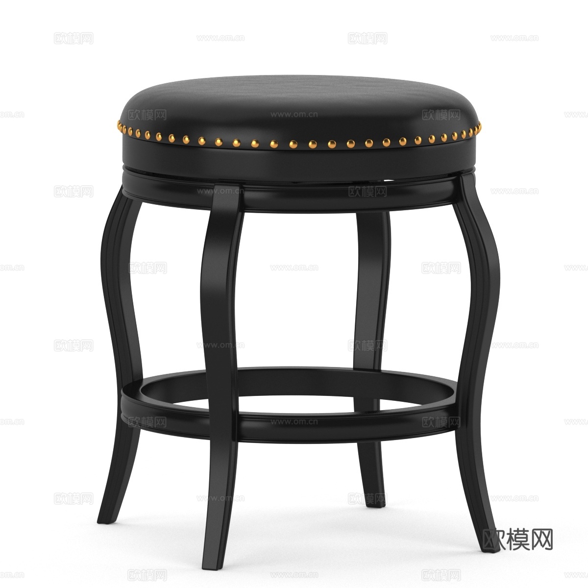 简欧吧椅 吧椅吧凳 皮革吧椅 皮革吧凳 皮革休闲椅 休闲吧椅su模型