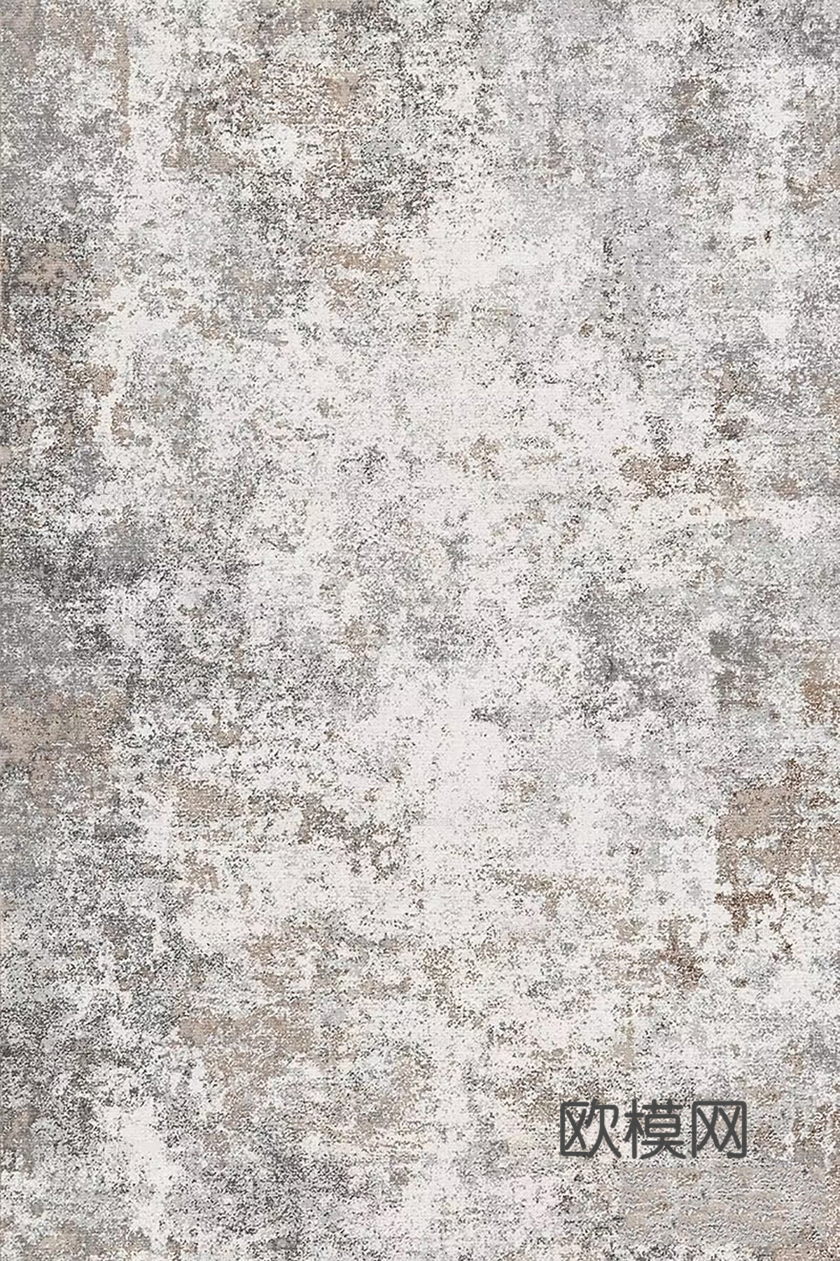 灰色泼墨地毯