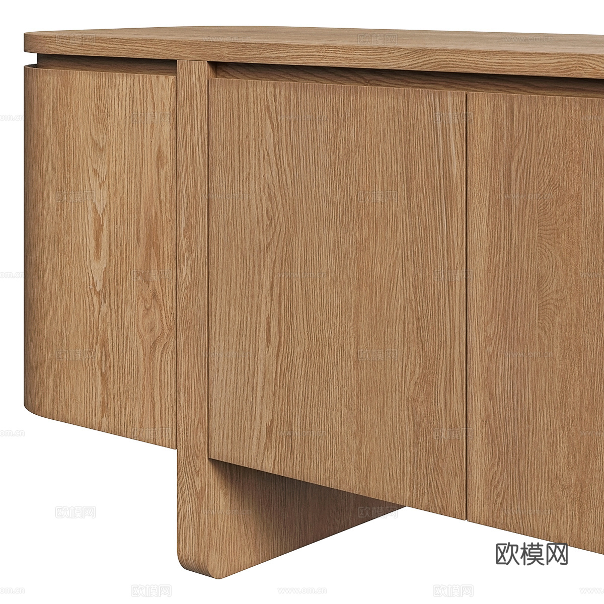 新中式电视柜3d模型