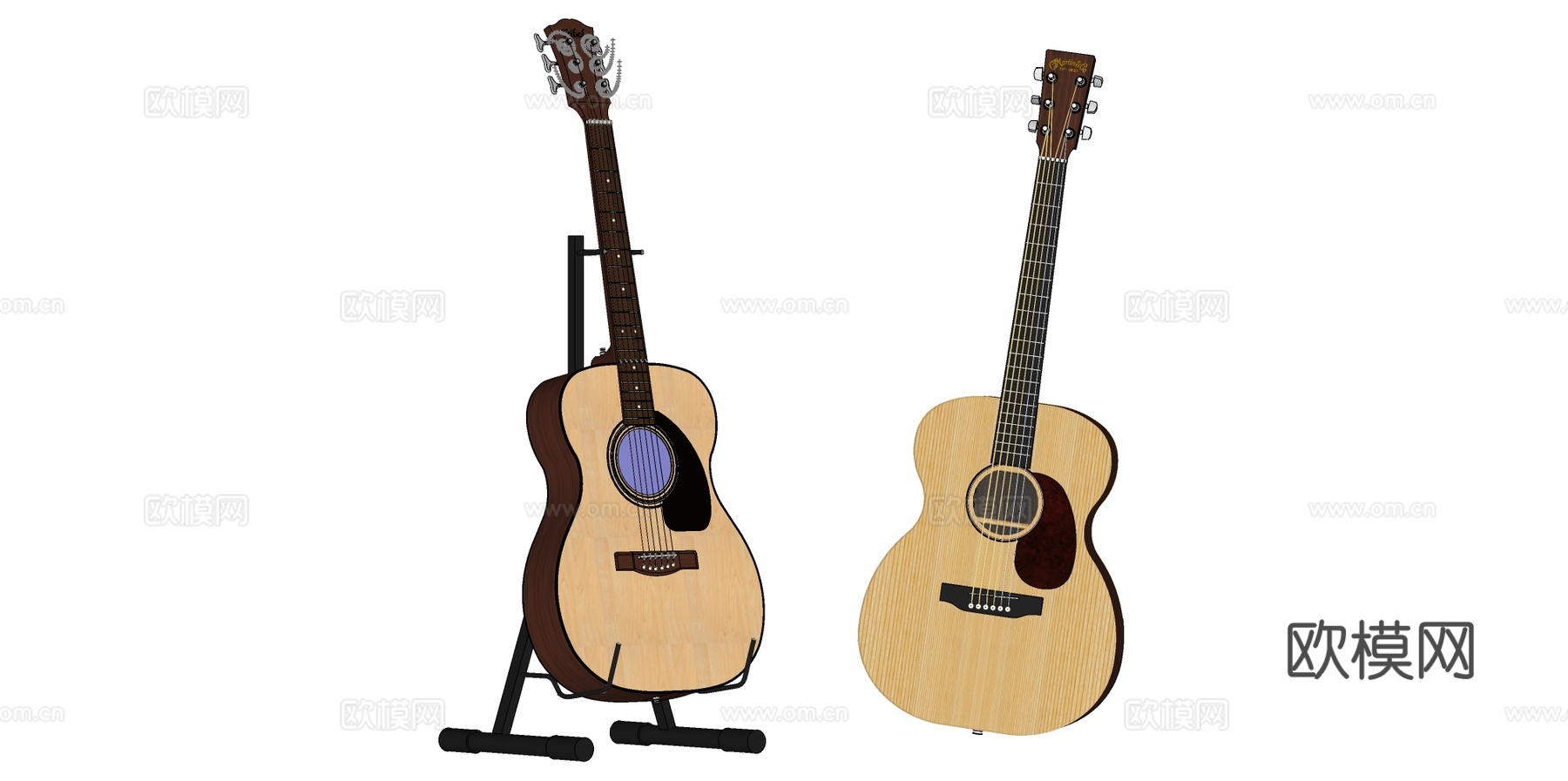 吉他su模型