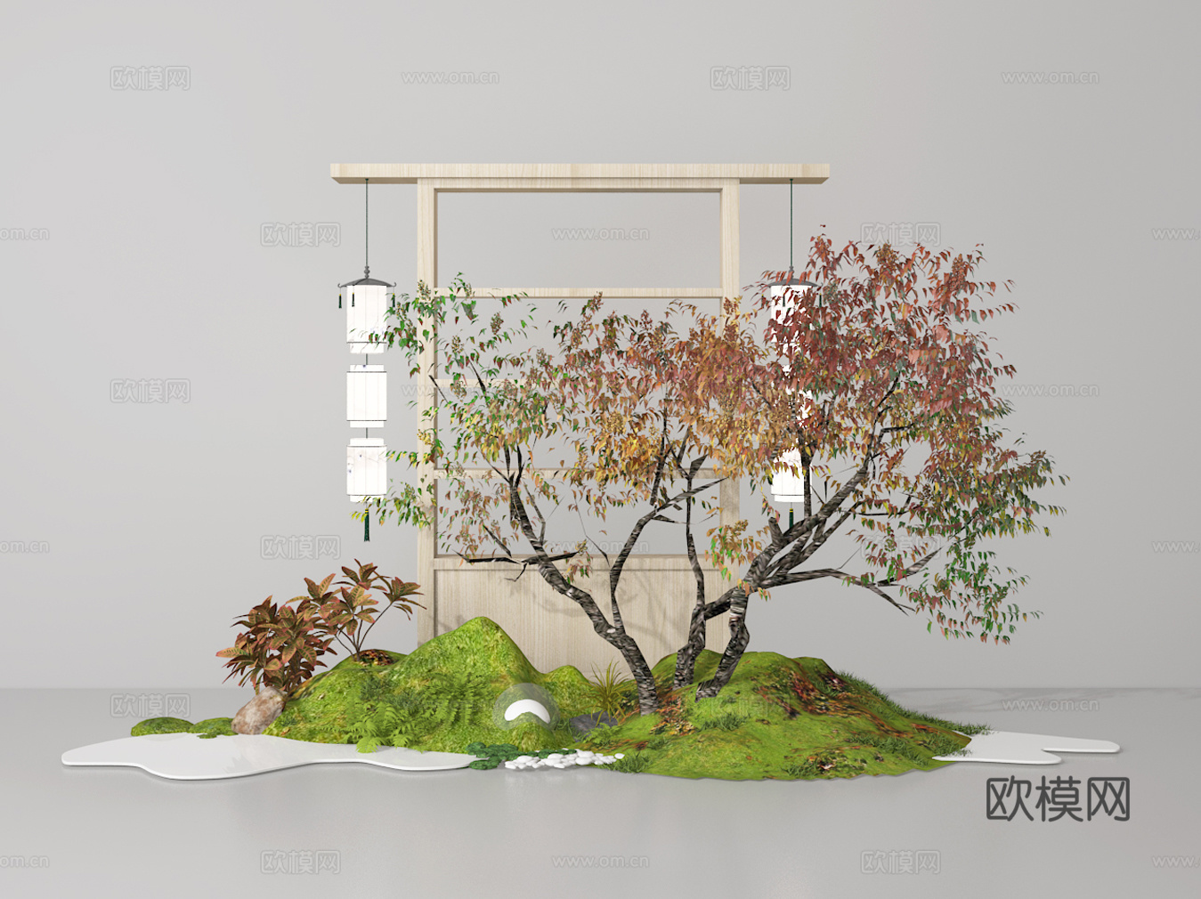 景观植物3d模型