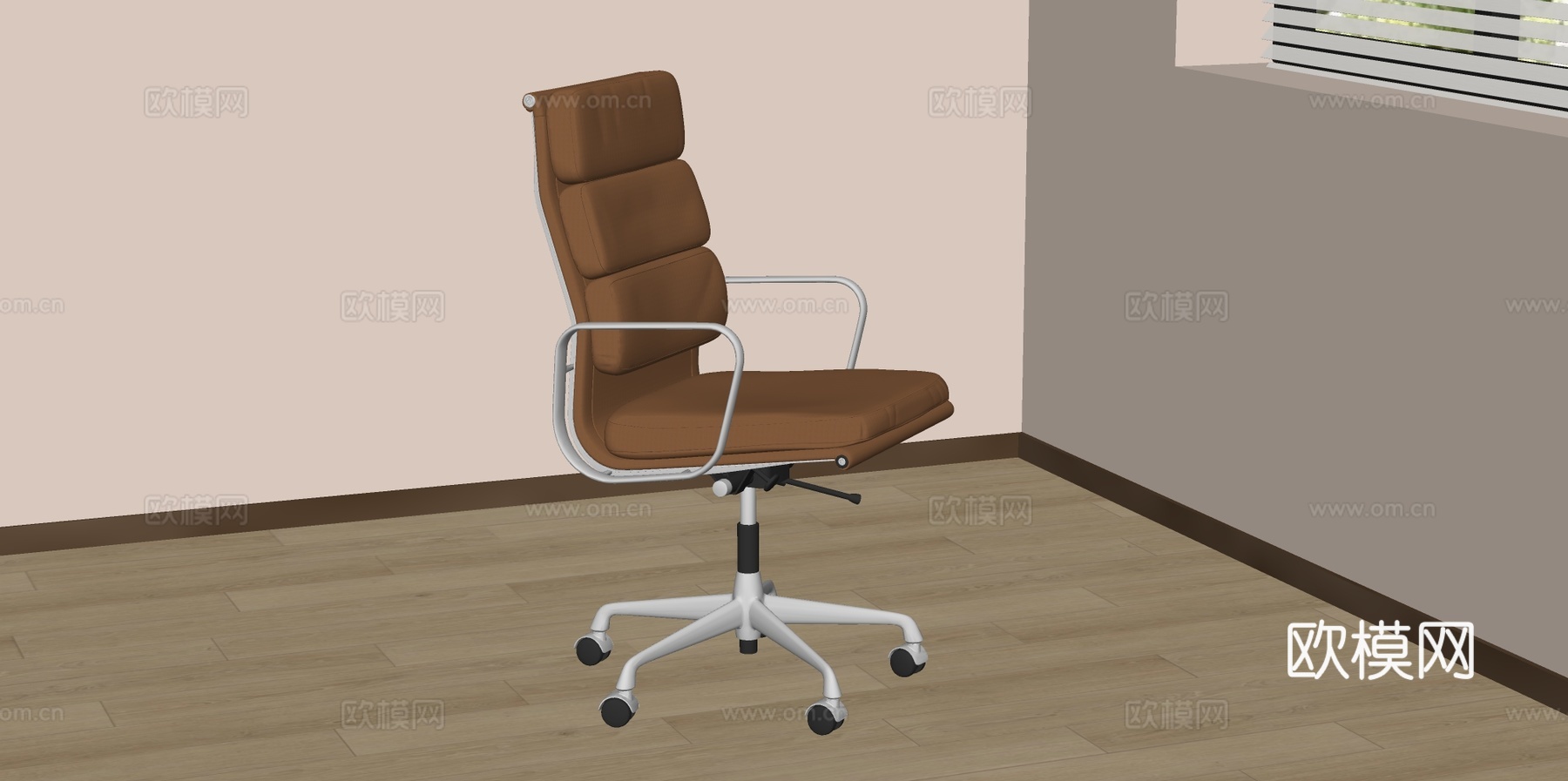 现代办公椅su模型